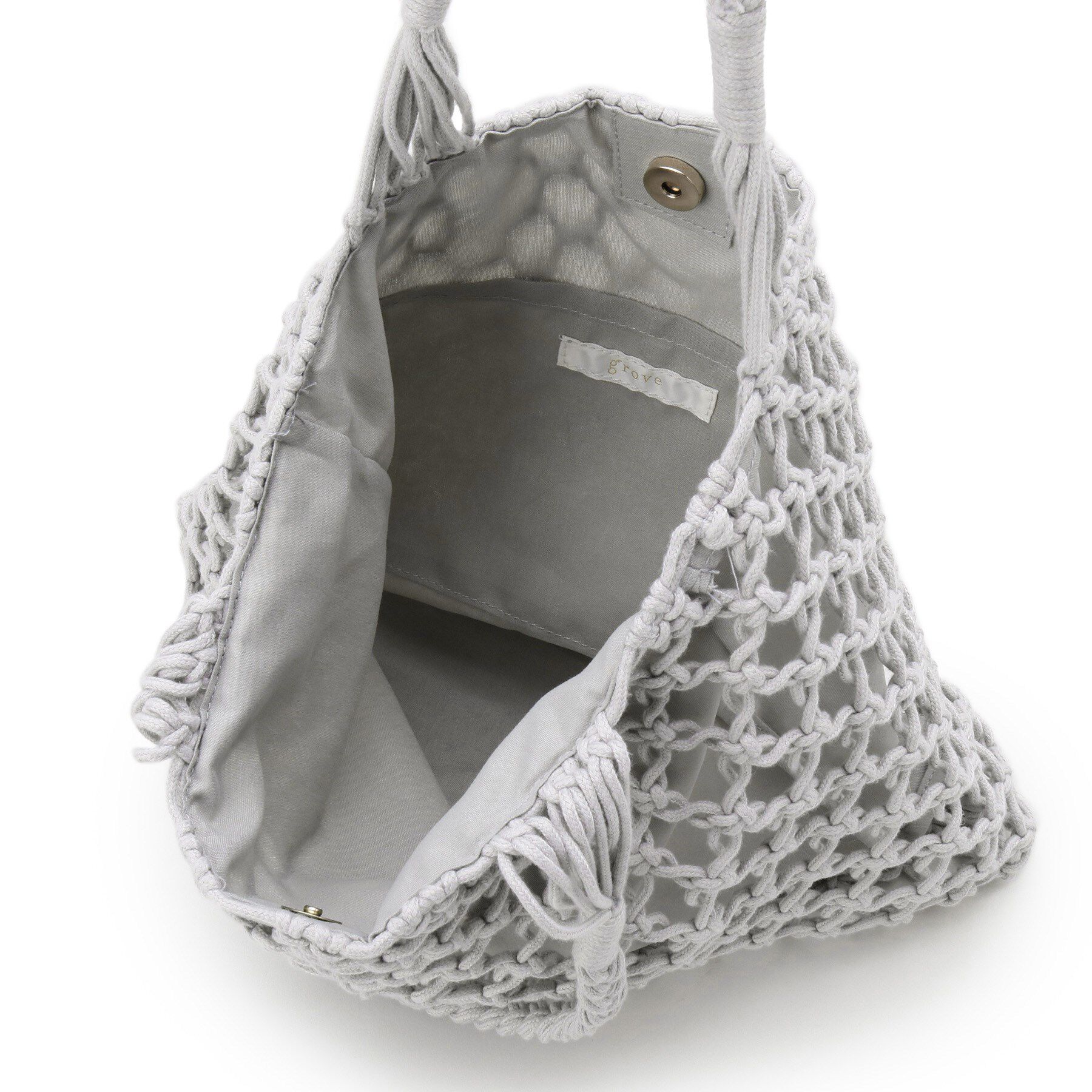 grove「マクラメトート」|トートバッグ|