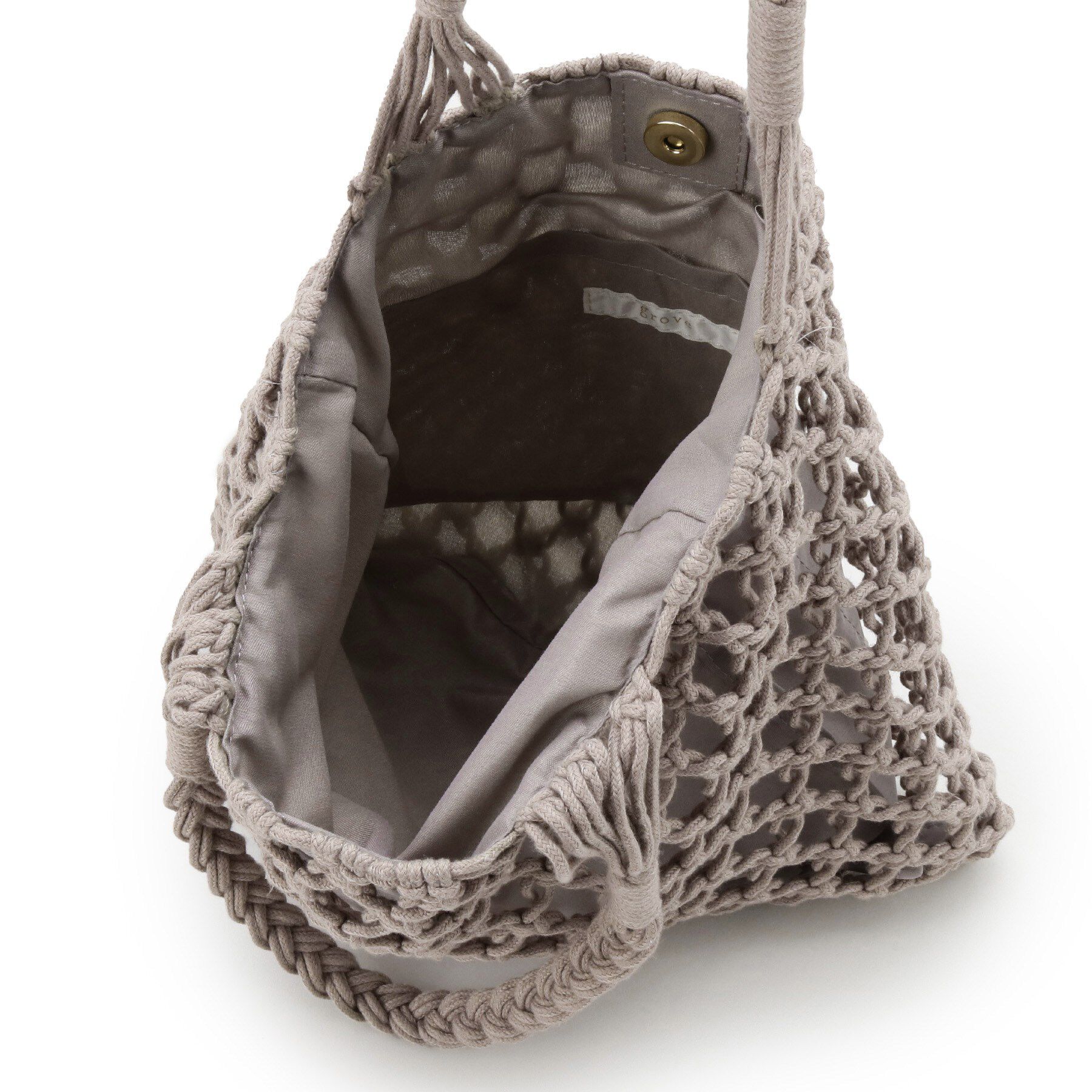grove「マクラメトート」|トートバッグ|