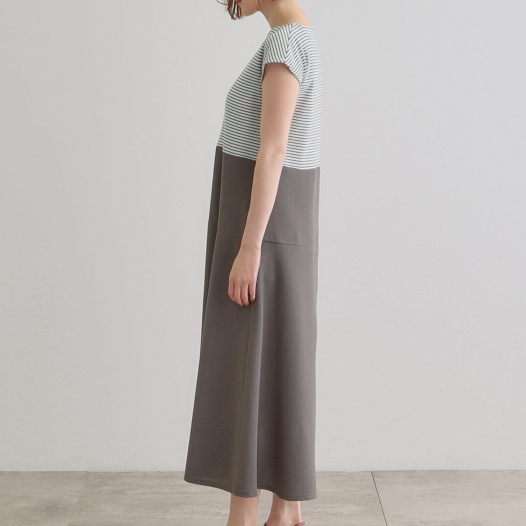 grove「美シルエットなドッキングフレア切替ワンピース」|ワンピース|