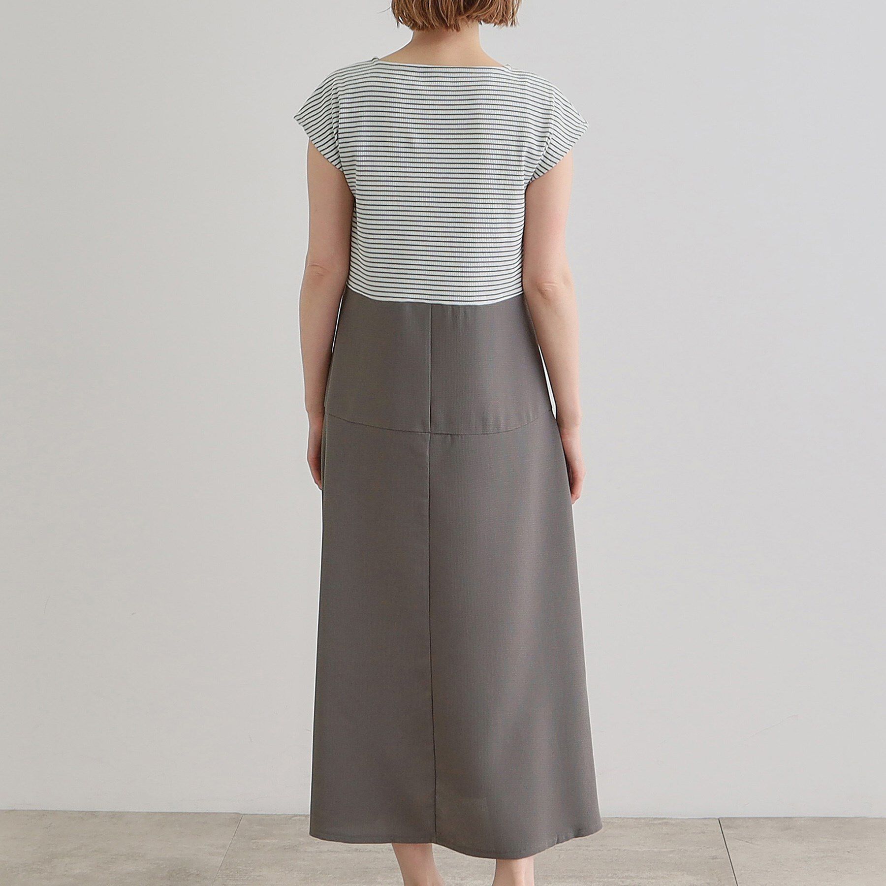 grove「美シルエットなドッキングフレア切替ワンピース」|ワンピース|