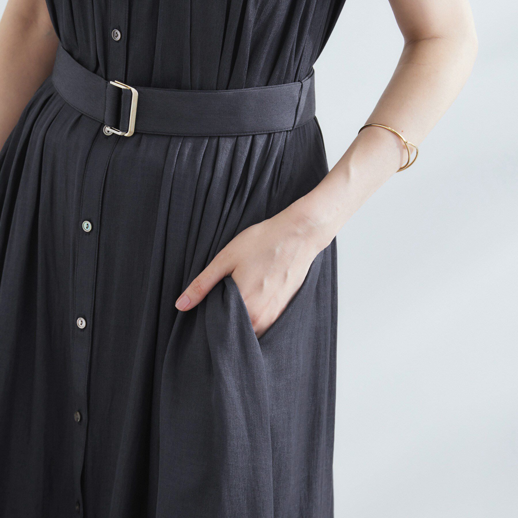 grove「シャンブレースモッキングワンピース」|ワンピース|