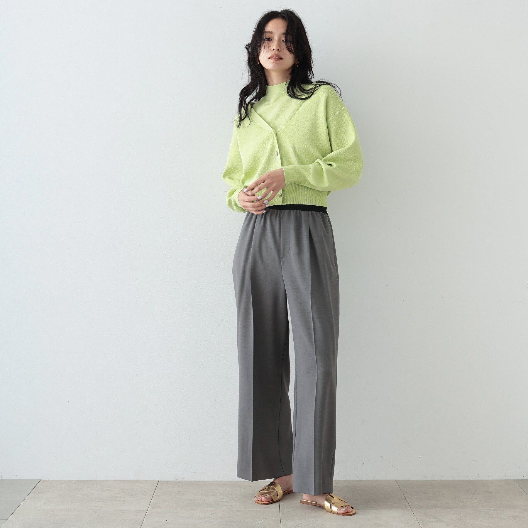 GALLEST「イージーストレートワイドパンツ」|その他|