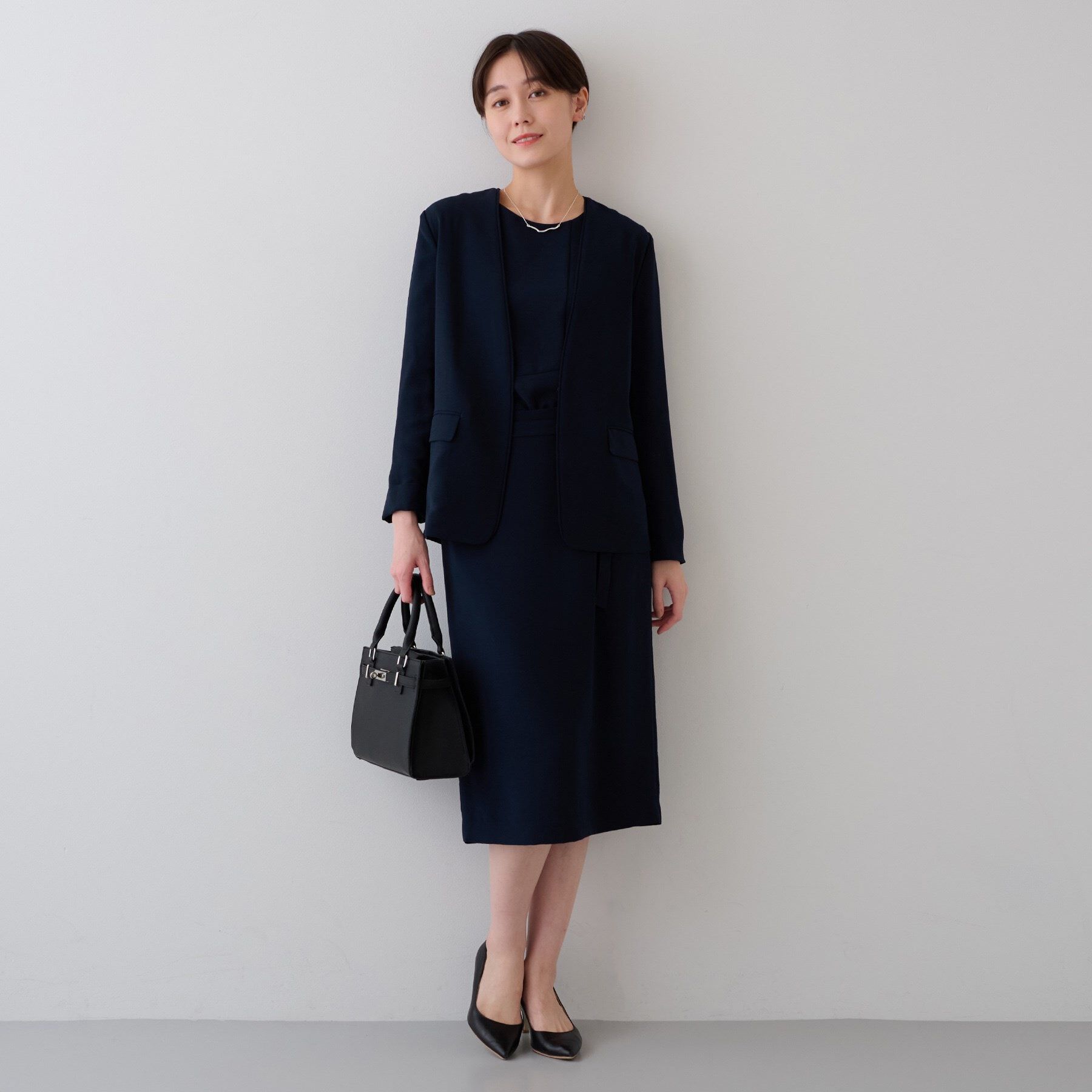 INDIVI「【着る日傘/遮熱/UVケア】ペプラムデザインブラウス」|シャツ・ブラウス|