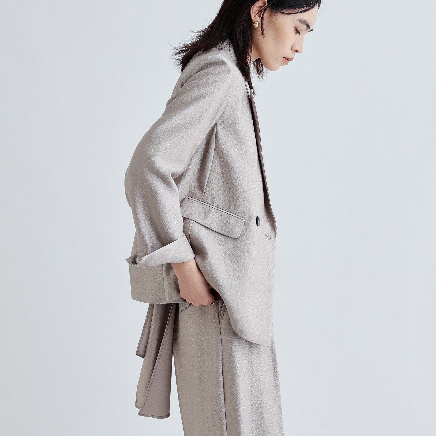 GALLEST「【セレモニー/セットアップ可能/通勤】ダブルブレストジャケット」|テーラードジャケット|