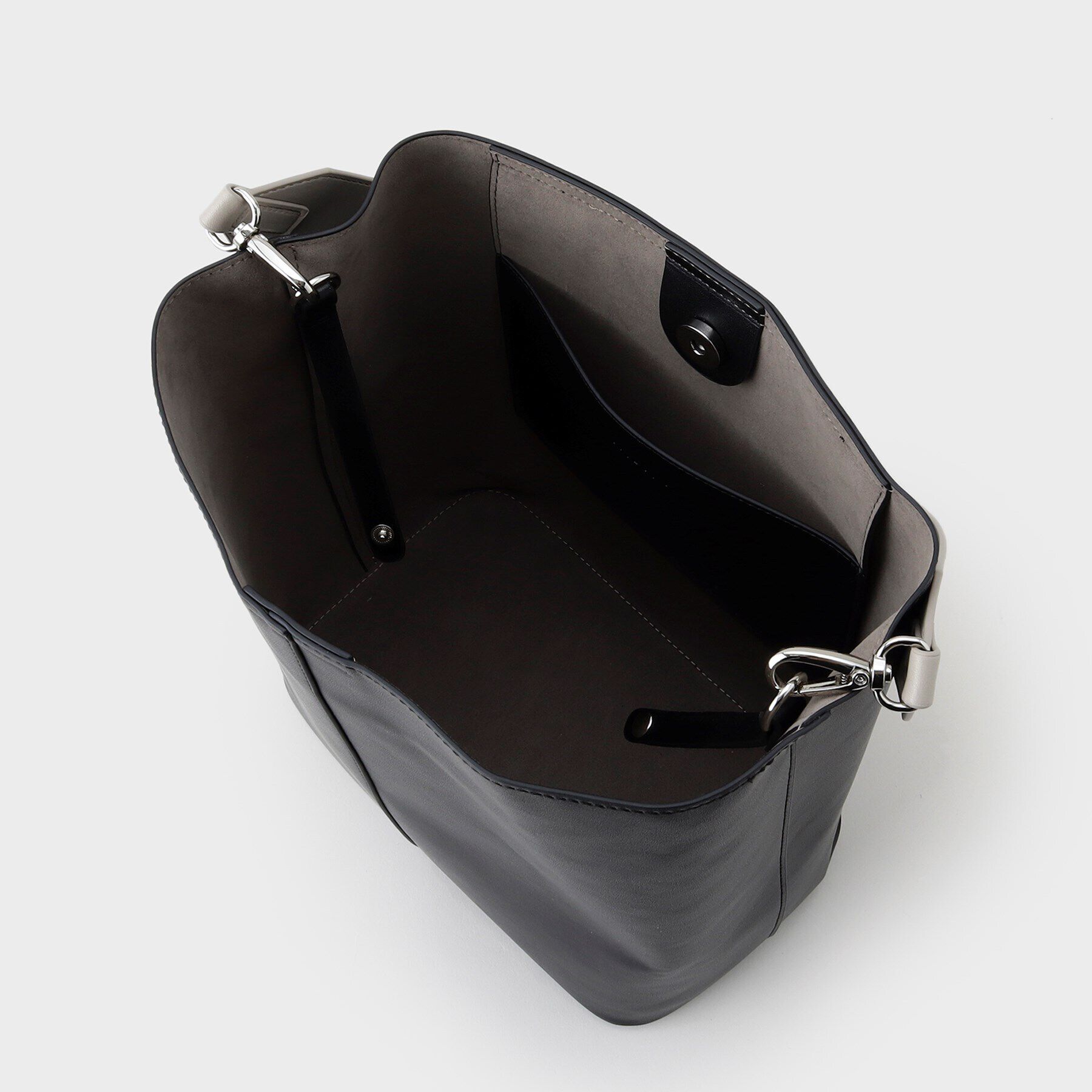 INDIVI「【合皮】ワンショルダーミドルバッグ」|トートバッグ|