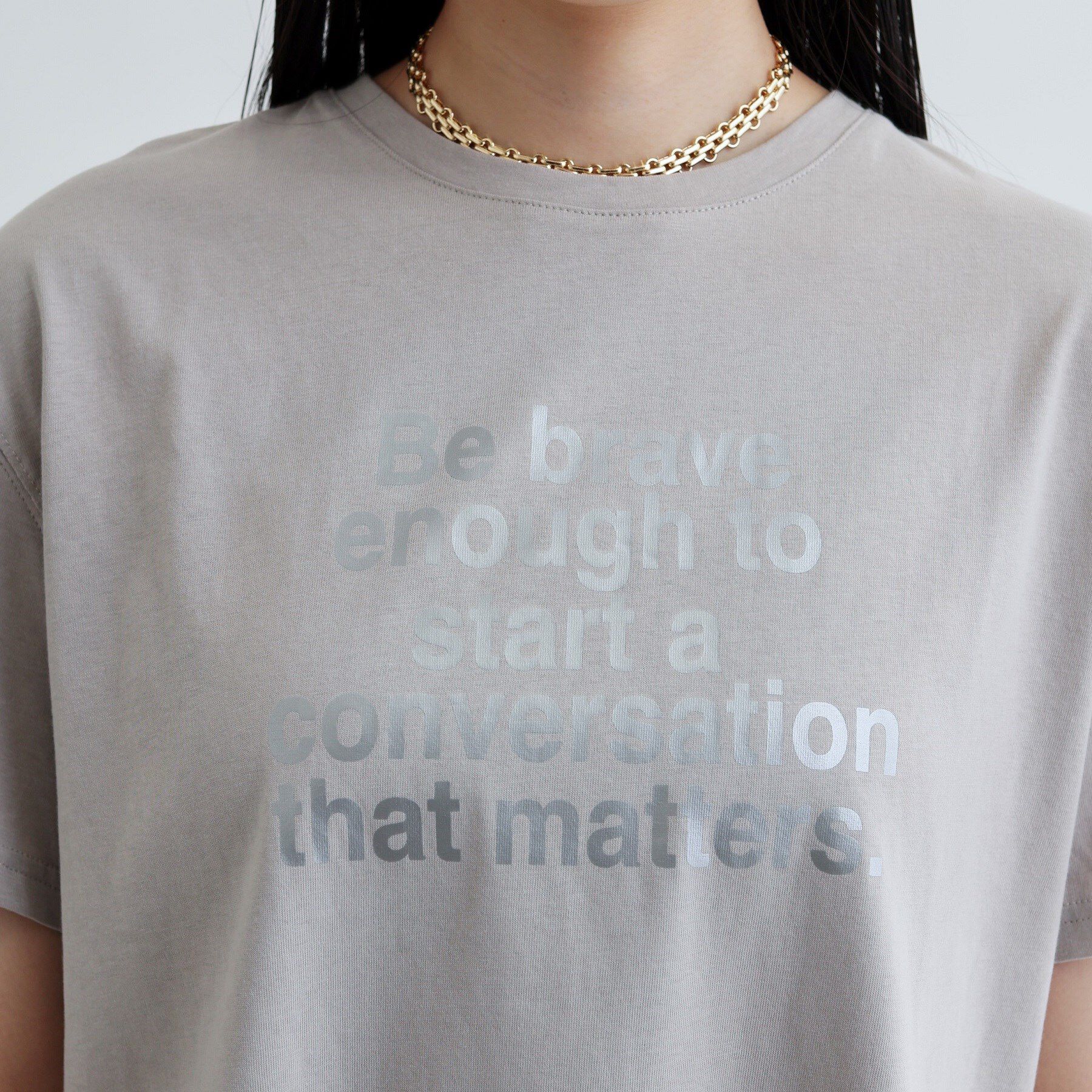 GALLEST「【再入荷】ボックスシルエットロゴTシャツ」|Tシャツ・カットソー|