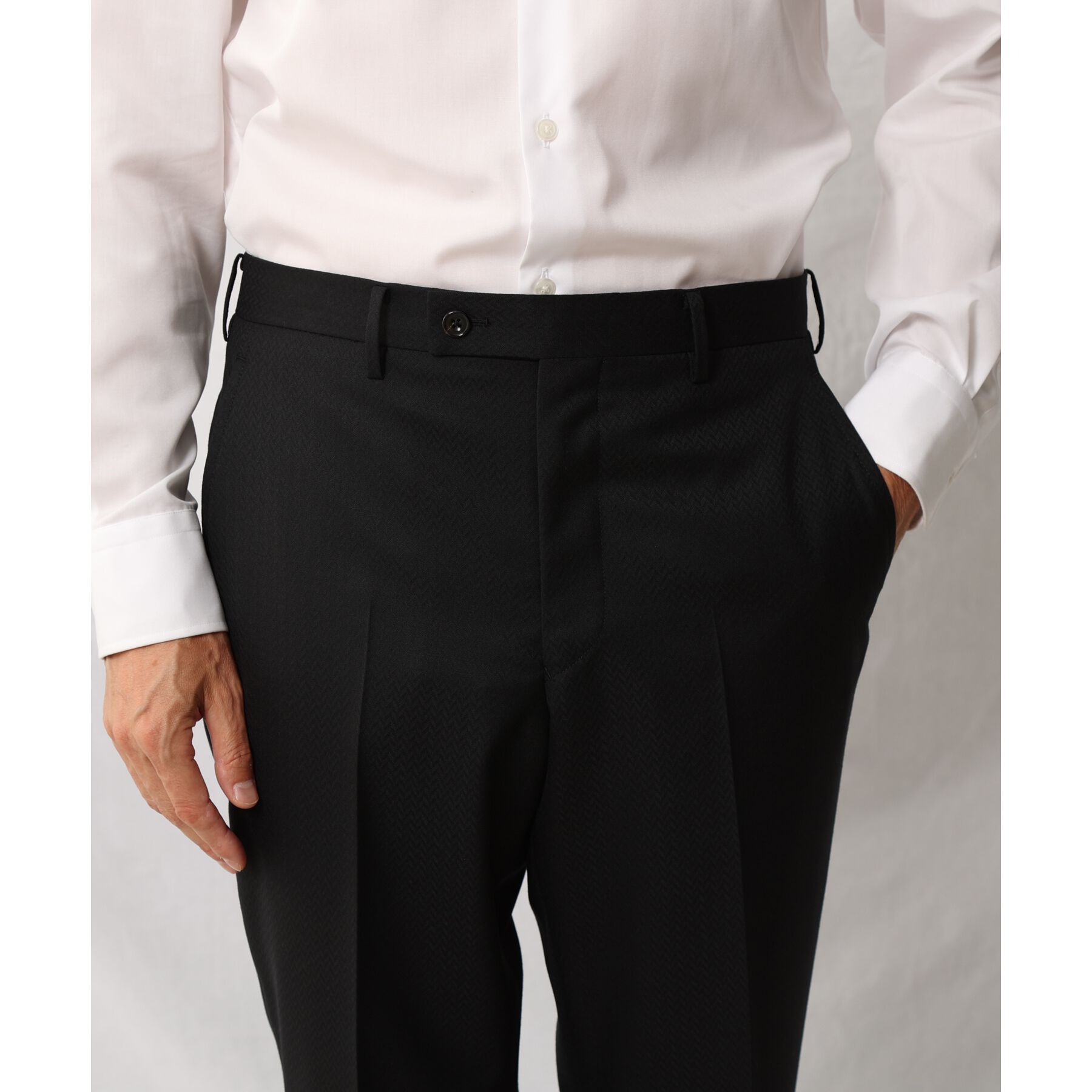 TAKEO KIKUCHI「【Made in JAPAN】矢絣（やがすり）スーツ／スリーピース対応」|スーツ|