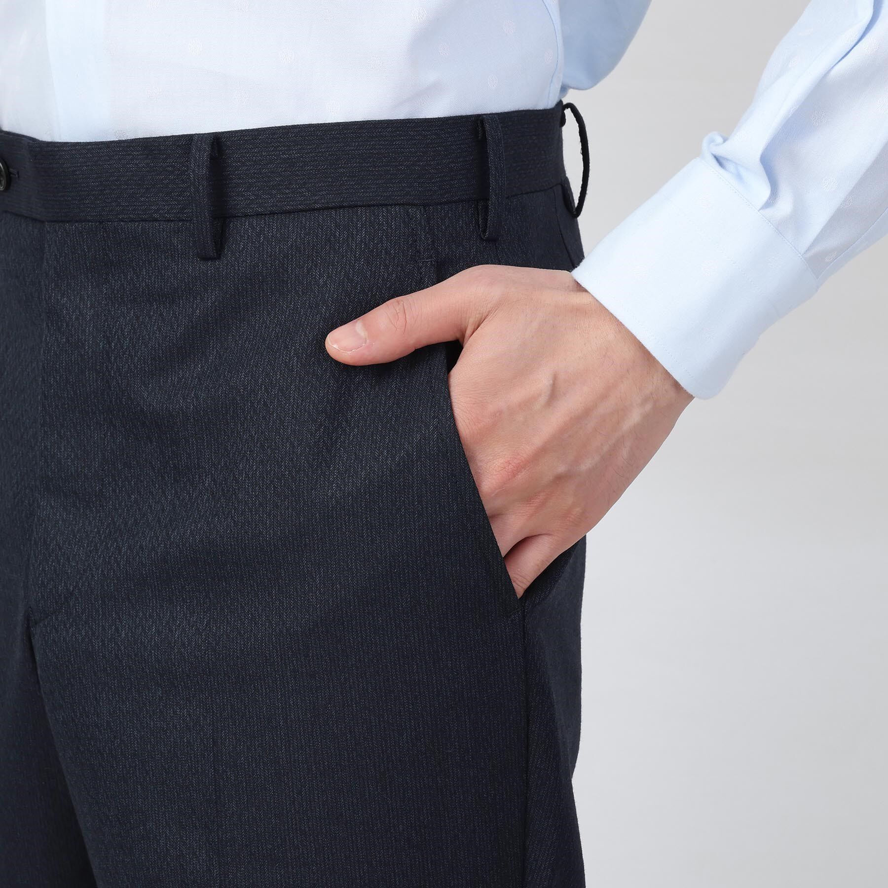 TAKEO KIKUCHI「【Made in JAPAN】矢絣（やがすり）スーツ／スリーピース対応」|スーツ|