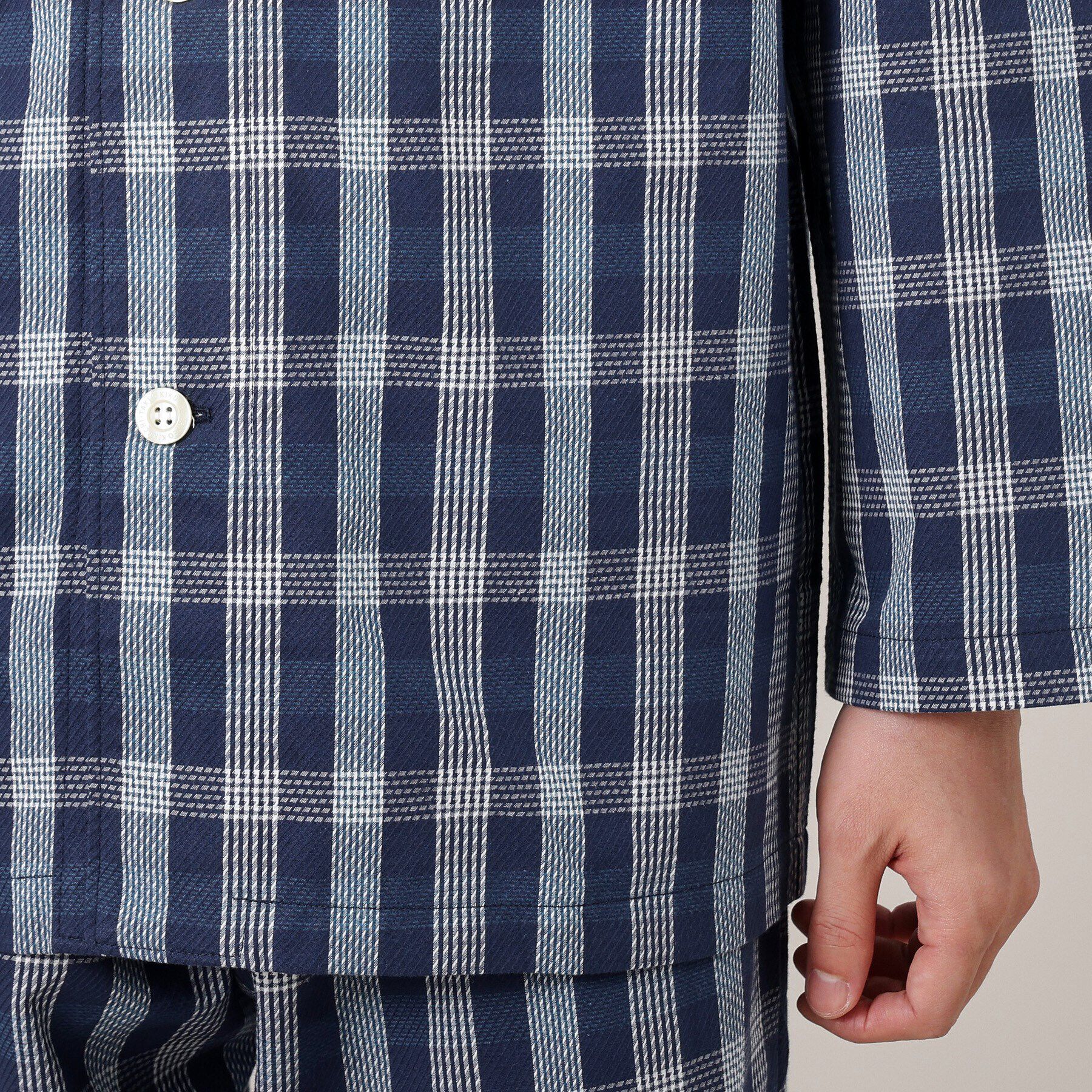 TAKEO KIKUCHI「【MADE IN JAPAN】フランス綾チェック パジャマ」|ルームウェア|