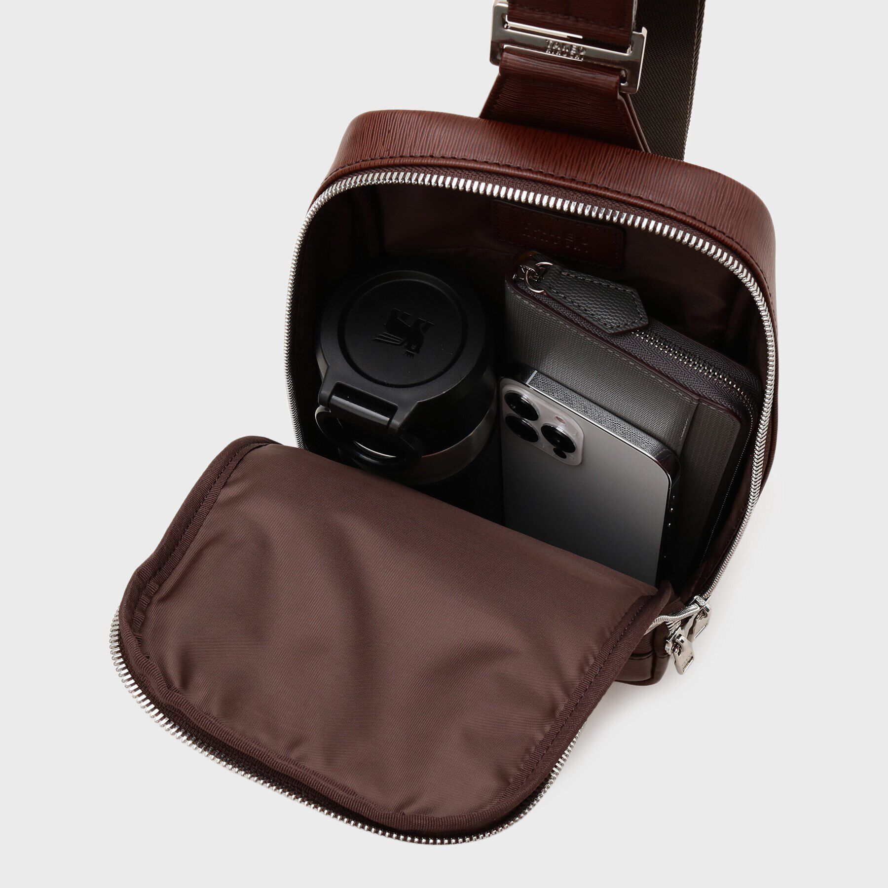 TAKEO KIKUCHI「水シボレザーワンショルダーバッグ」|ショルダー・メッセンジャー|