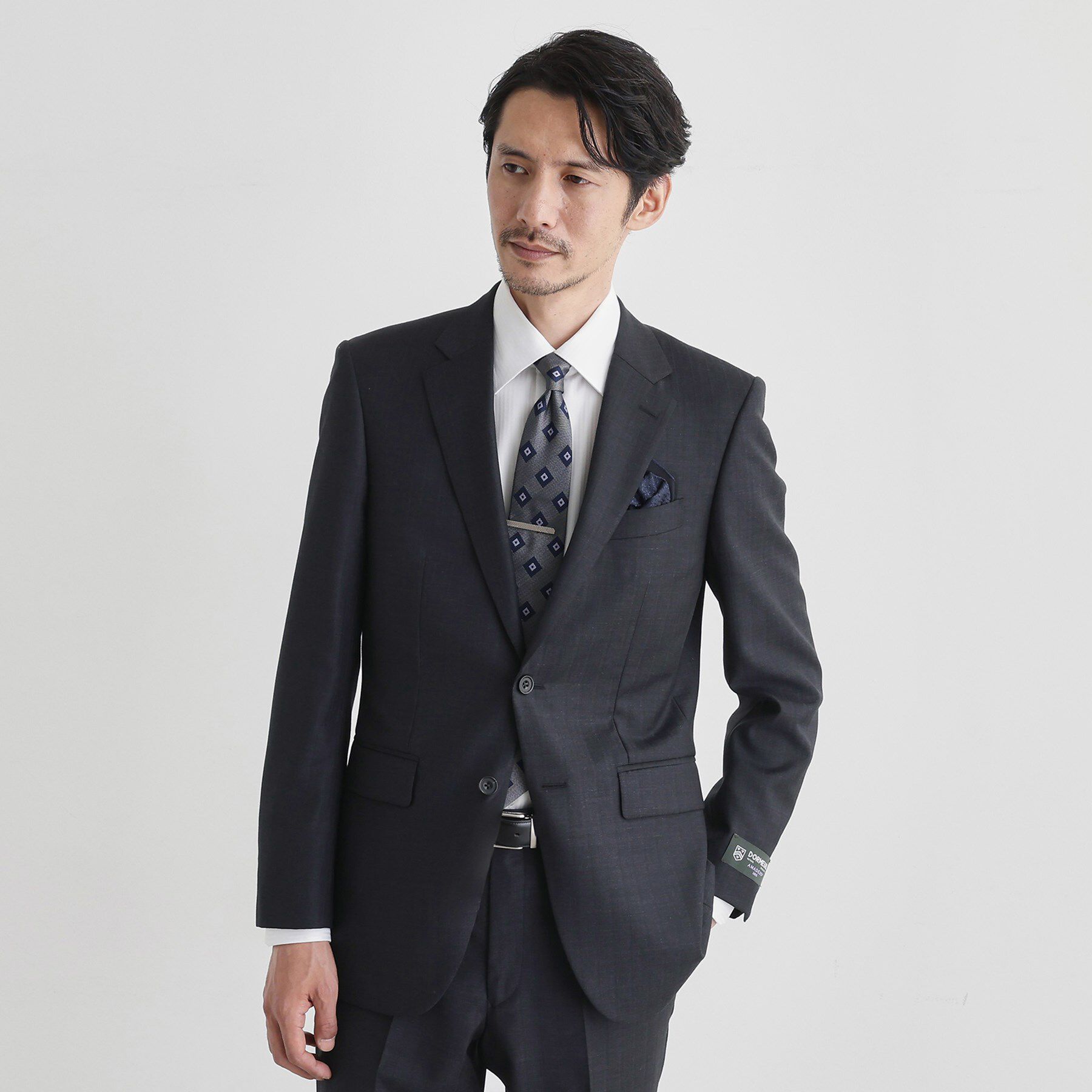 TAKEO KIKUCHI「オルタネートストライプ スーツ」|スーツ|チャコールグレー(0