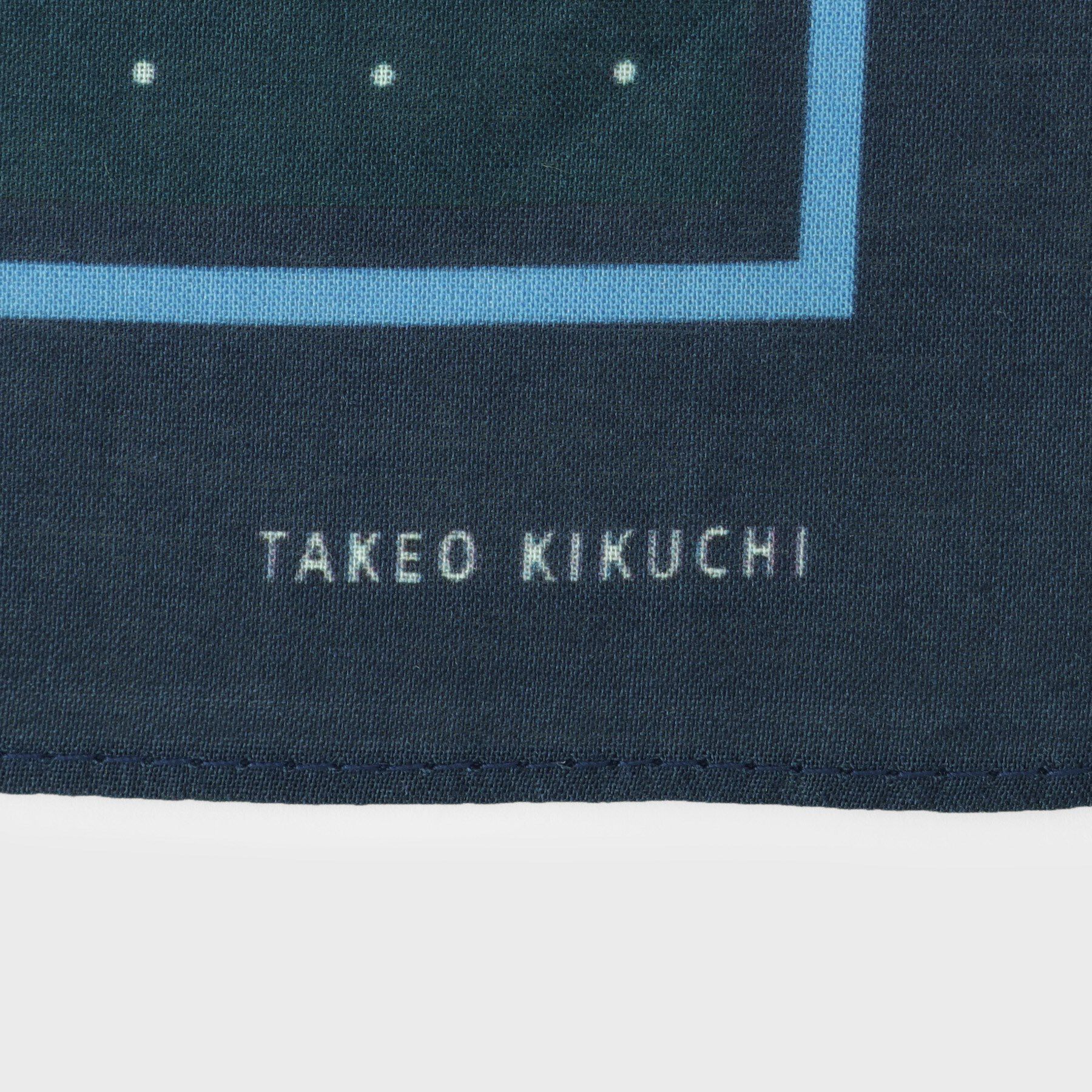 TAKEO KIKUCHI「パターンブロッキング プリントハンカチ」|ハンカチ|