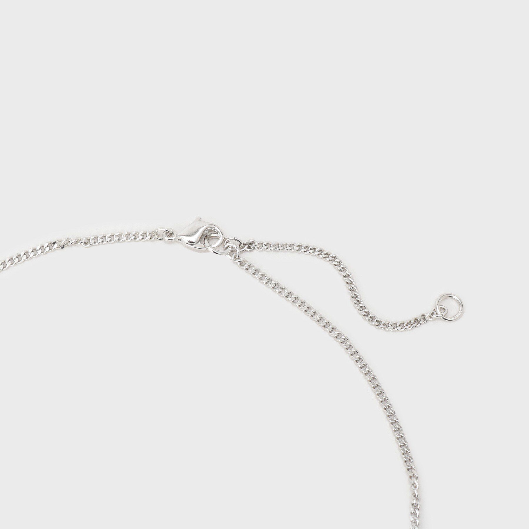 TAKEO KIKUCHI「カラードトップ ダブルリングネックレス」|ネックレス|