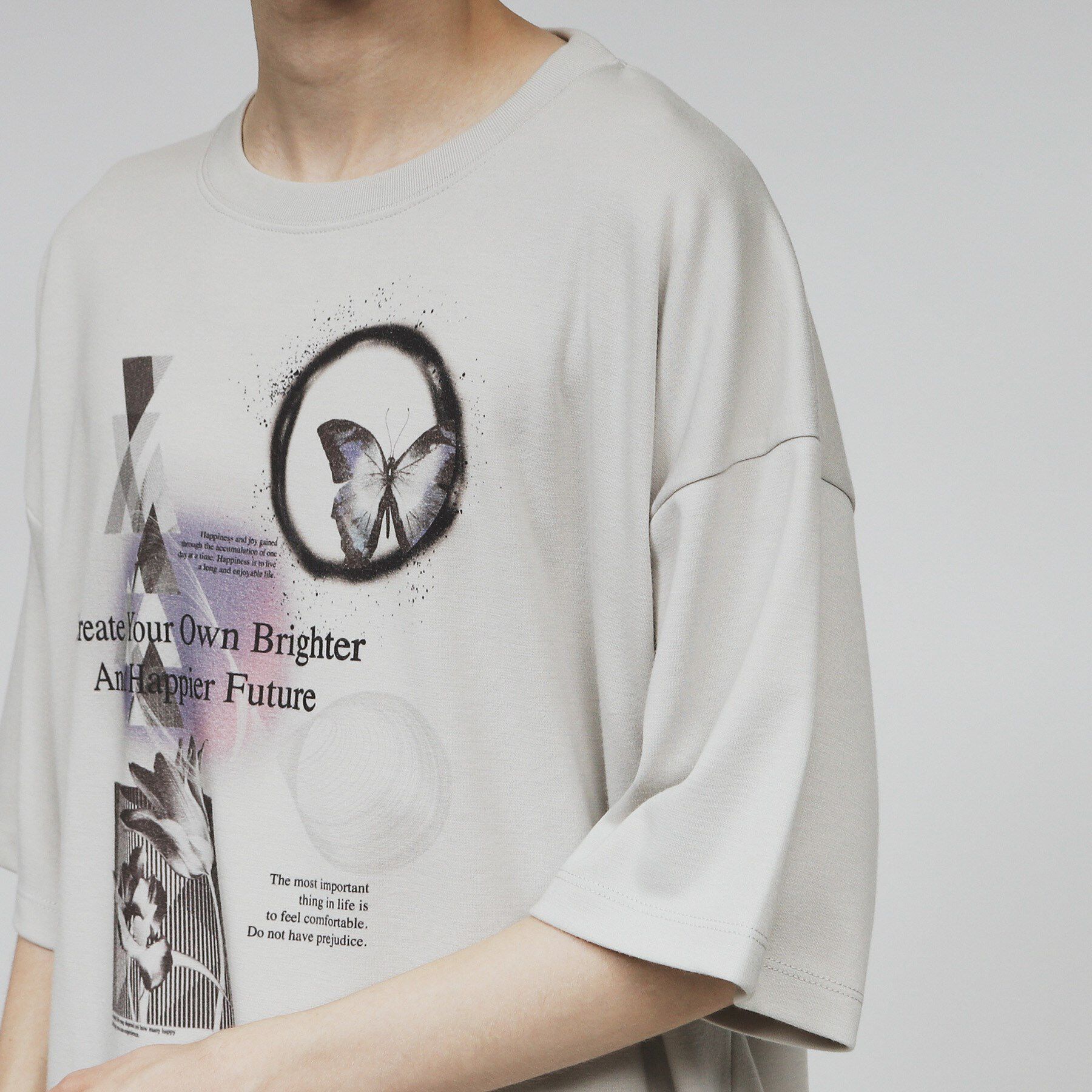 tk.TAKEO KIKUCHI「コラージュTシャツ」|Tシャツ・カットソー|