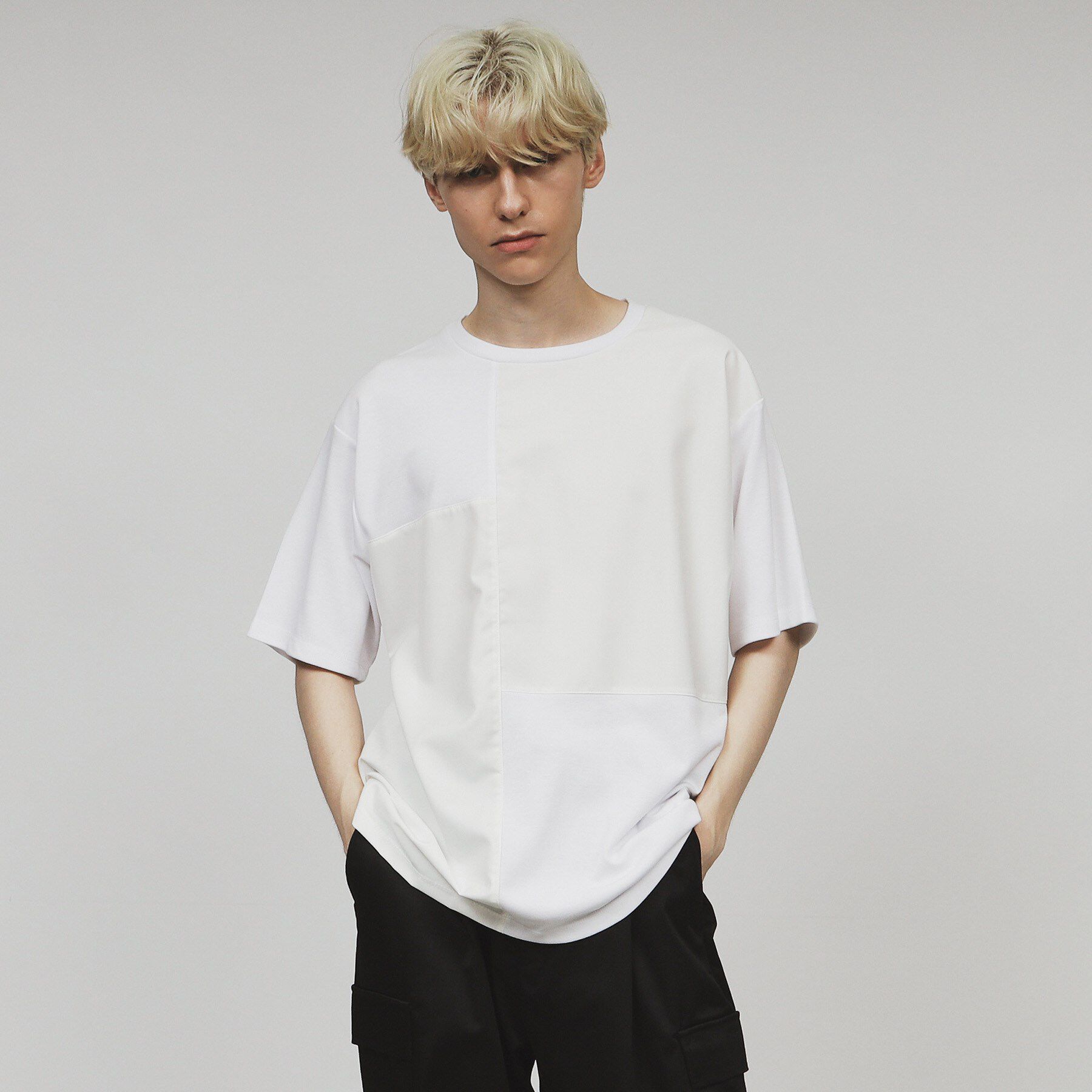 tk.TAKEO KIKUCHI「パネルキリカエTシャツ」|Tシャツ・カットソー|