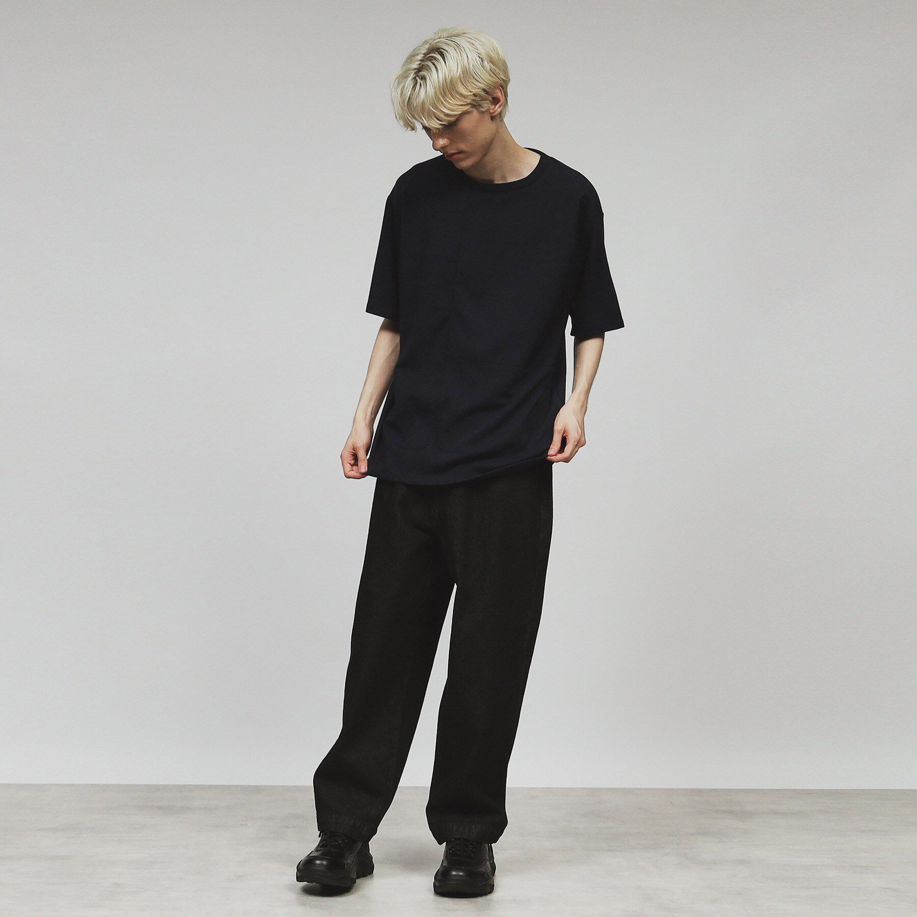 tk.TAKEO KIKUCHI「パネルキリカエTシャツ」|Tシャツ・カットソー|