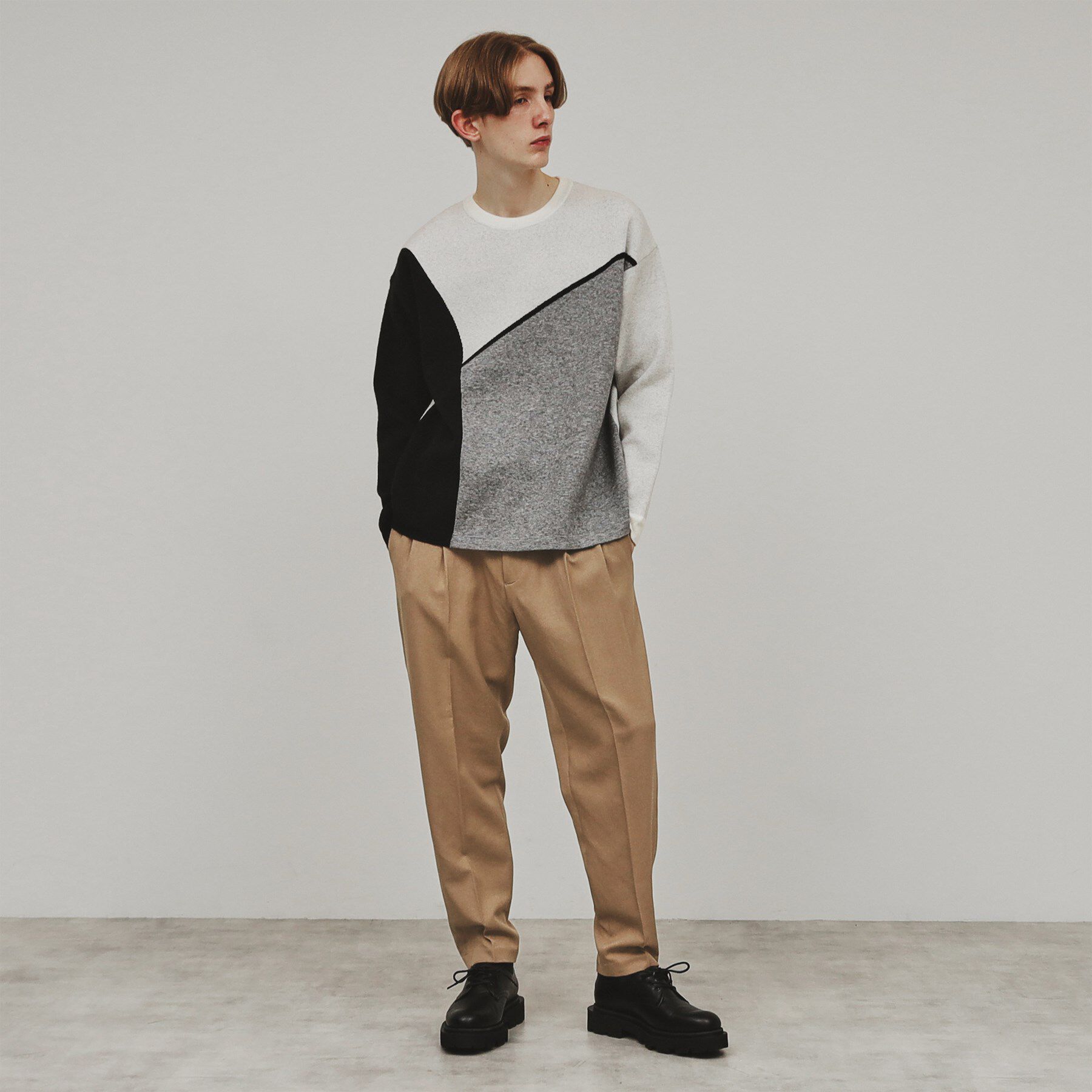 tk.TAKEO KIKUCHI「ポリツイルWテーパードパンツ」|その他|