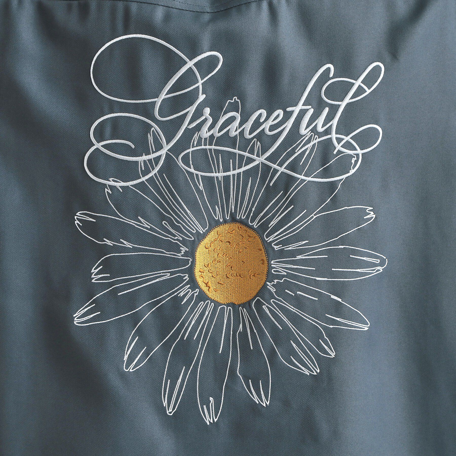 tk.TAKEO KIKUCHI「バックデイジー刺繍シャツ」|シャツ・ブラウス|