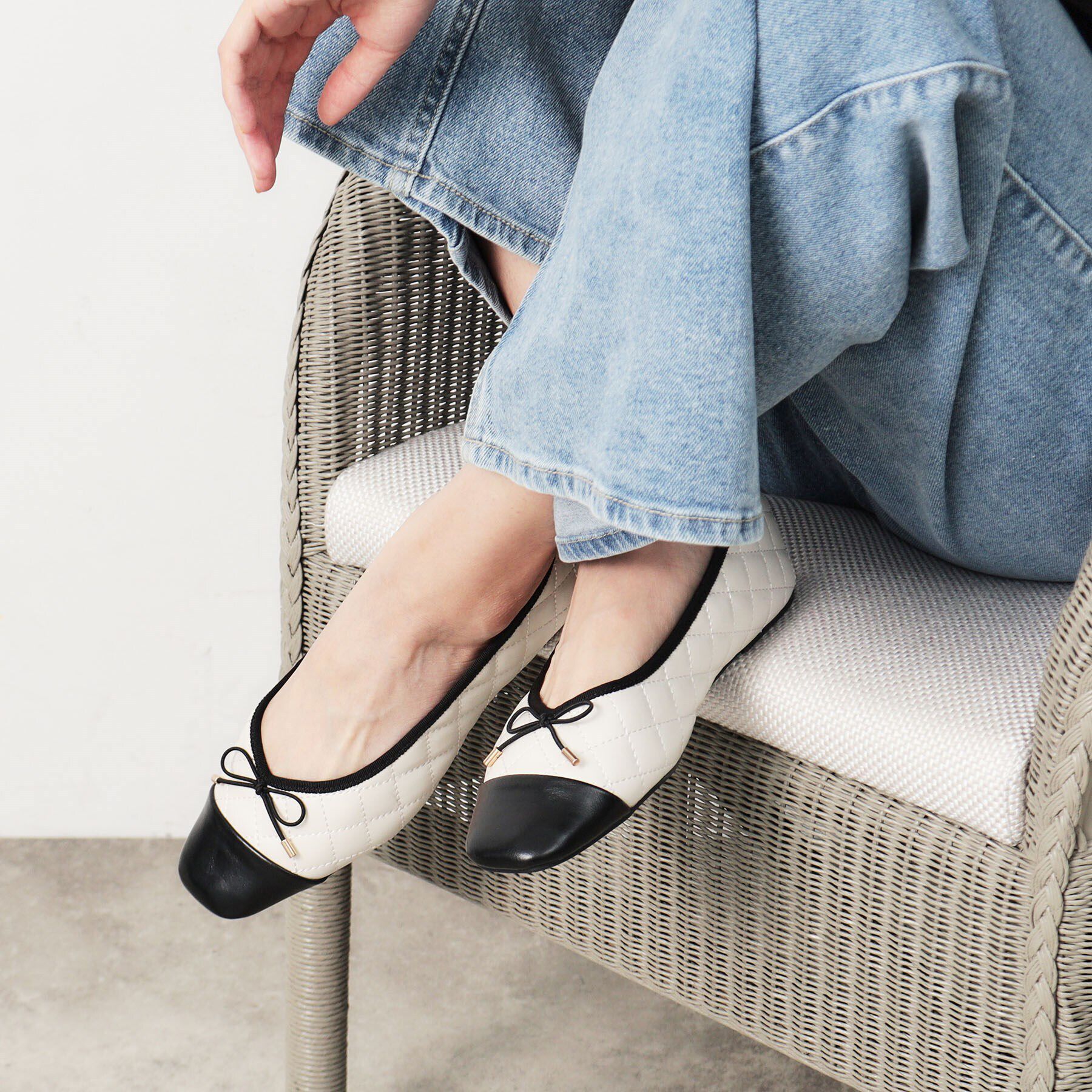 OPAQUE.CLIP「【定番】名品フラットバレエシューズ」|パンプス|