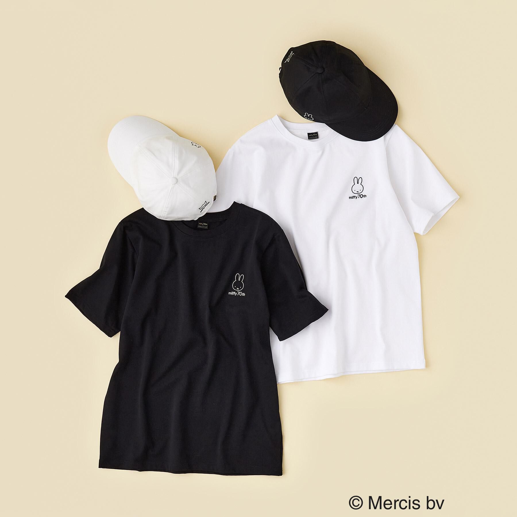 OPAQUE.CLIP「【miffyコラボ】ワンポイント刺繍Ｔシャツ」|Tシャツ・カットソー|