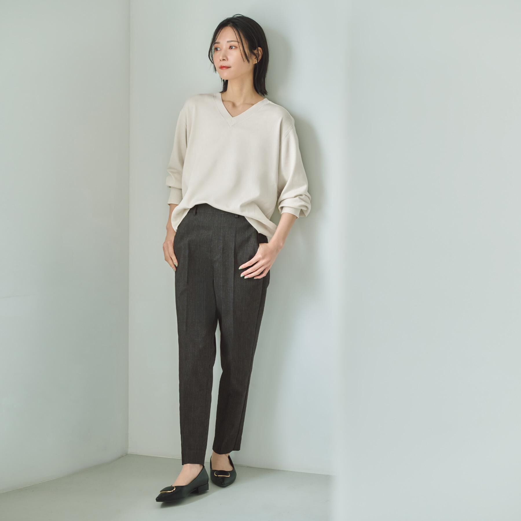 OPAQUE.CLIP「《SS-LLサイズ》ハイストレッチイージースティックパンツ【洗濯機洗い可】」|その他|