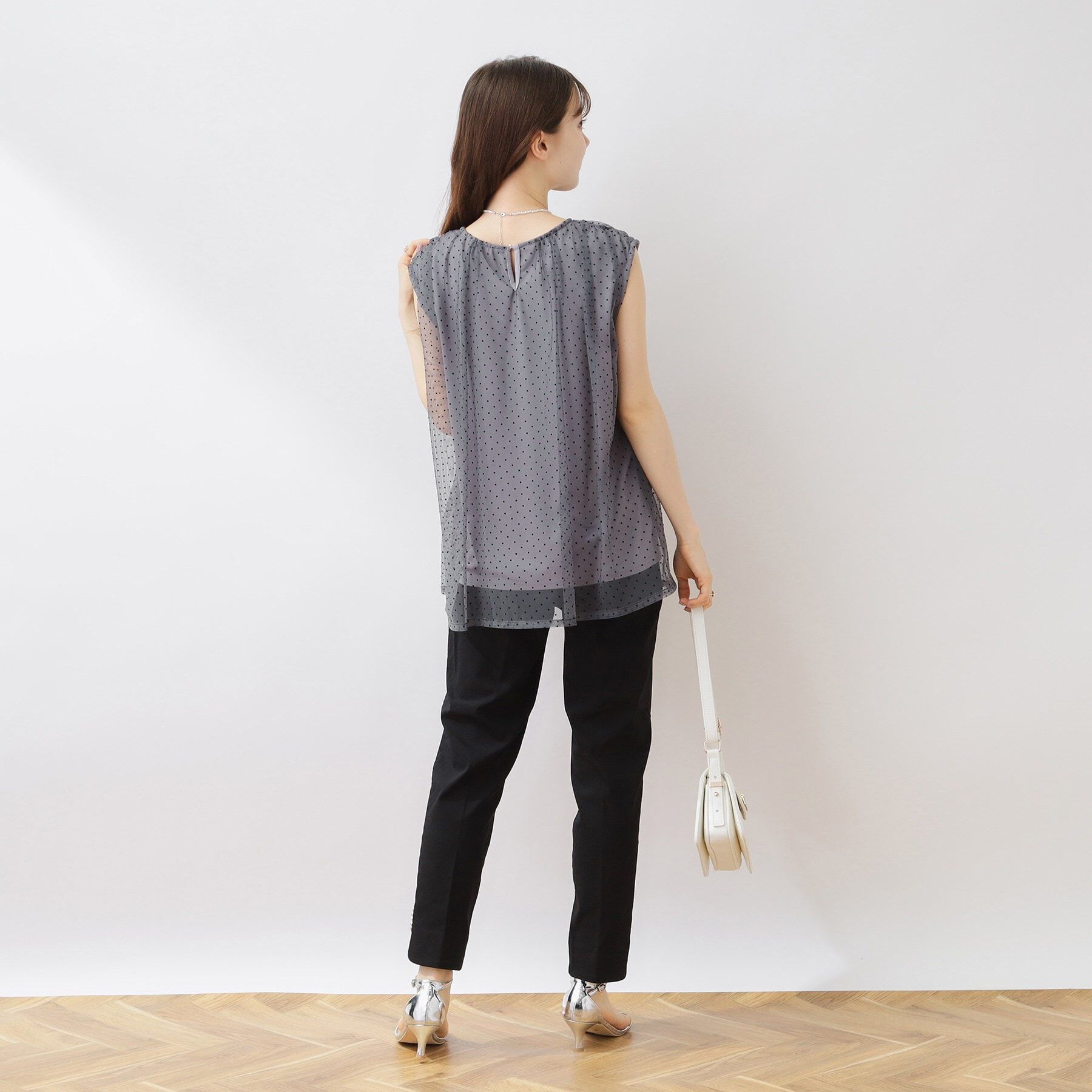 Couture broach「【インしないでキマる】フロッキードットチュニック」|チュニック|