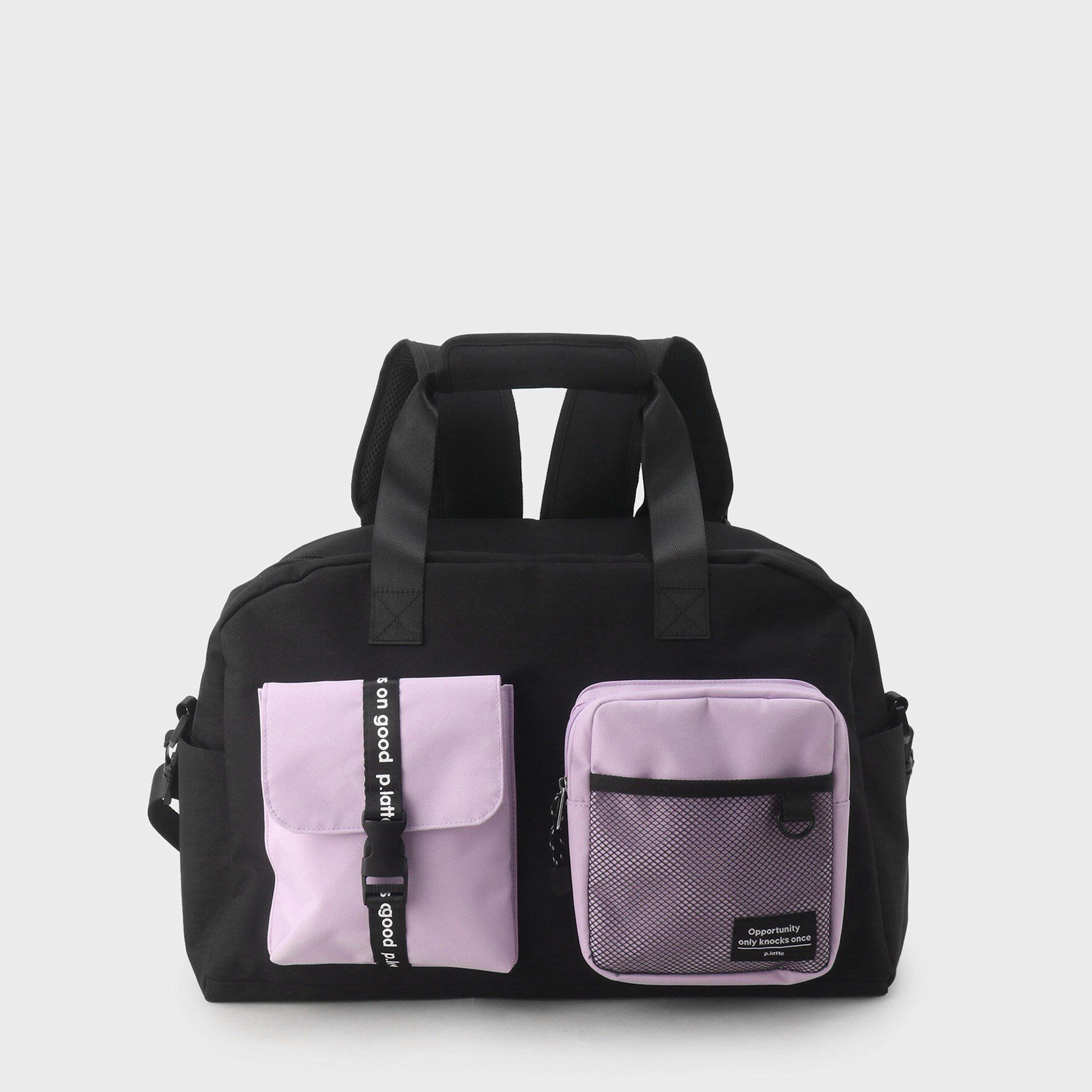 PINK-latte「【容量約47.5L】3WAYリュックボストン」|ボストンバッグ|