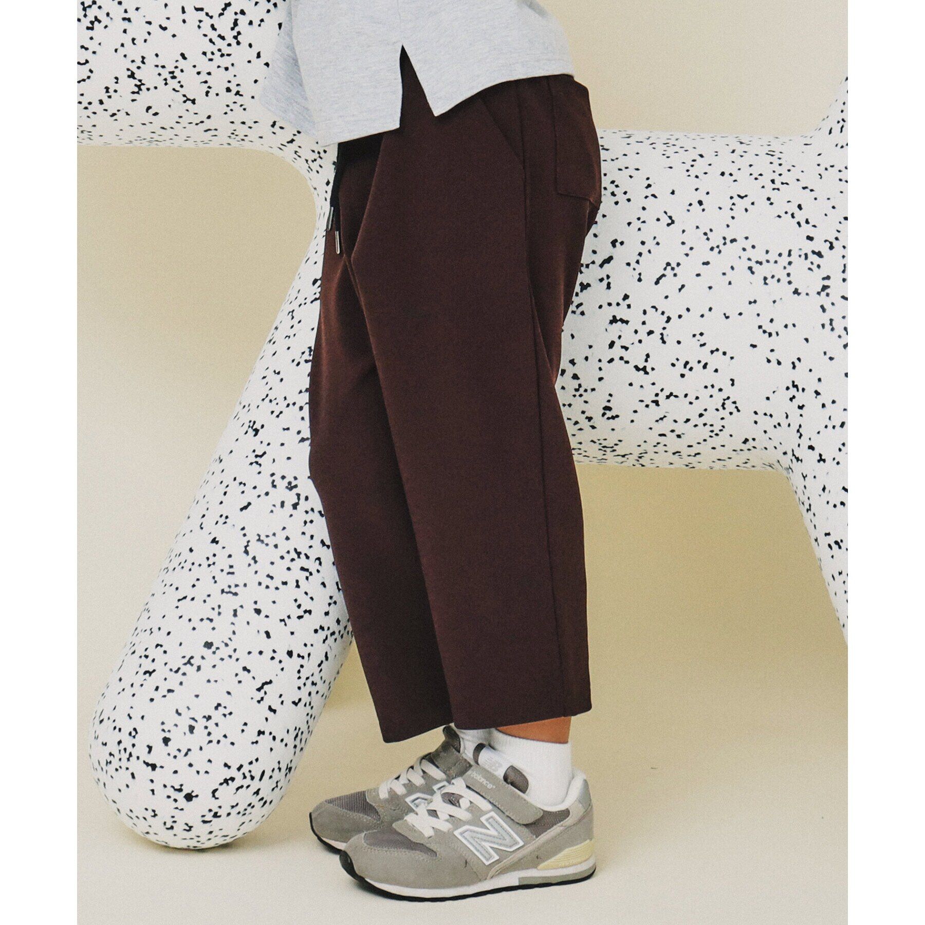 THE SHOP TK「【120－160】カットジョーゼットパンツ/セットアップ可」|その他|