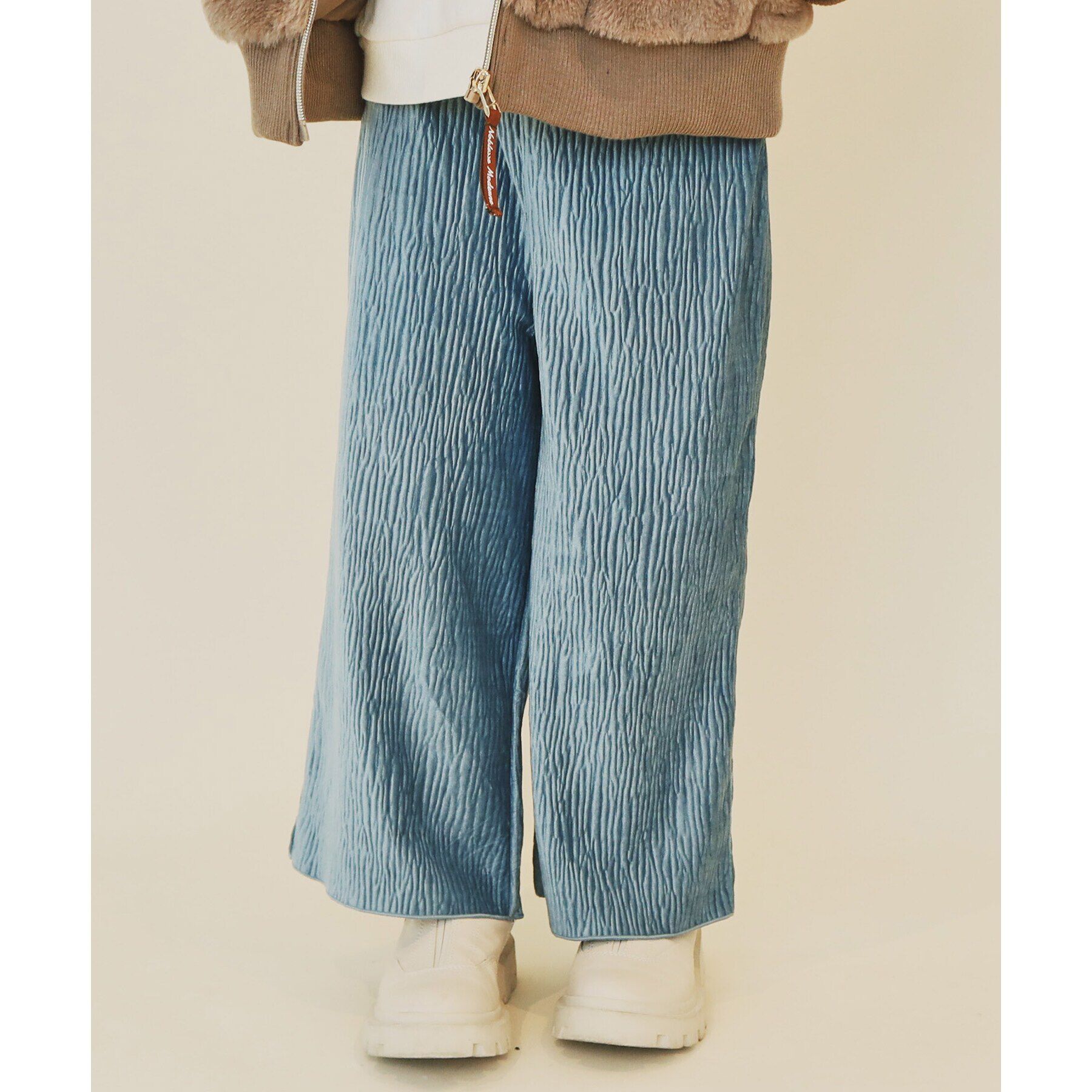 THE SHOP TK「【110－150】ベロアイージーパンツ/洗濯機OK」|その他|