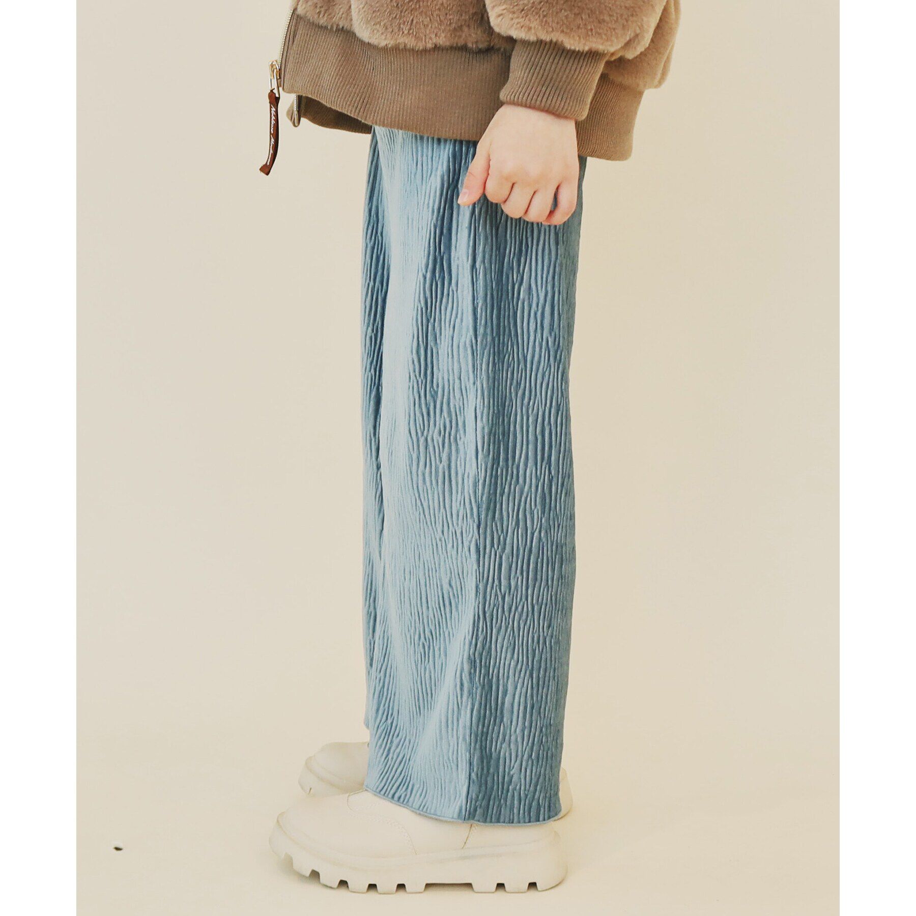 THE SHOP TK「【110－150】ベロアイージーパンツ/洗濯機OK」|その他|