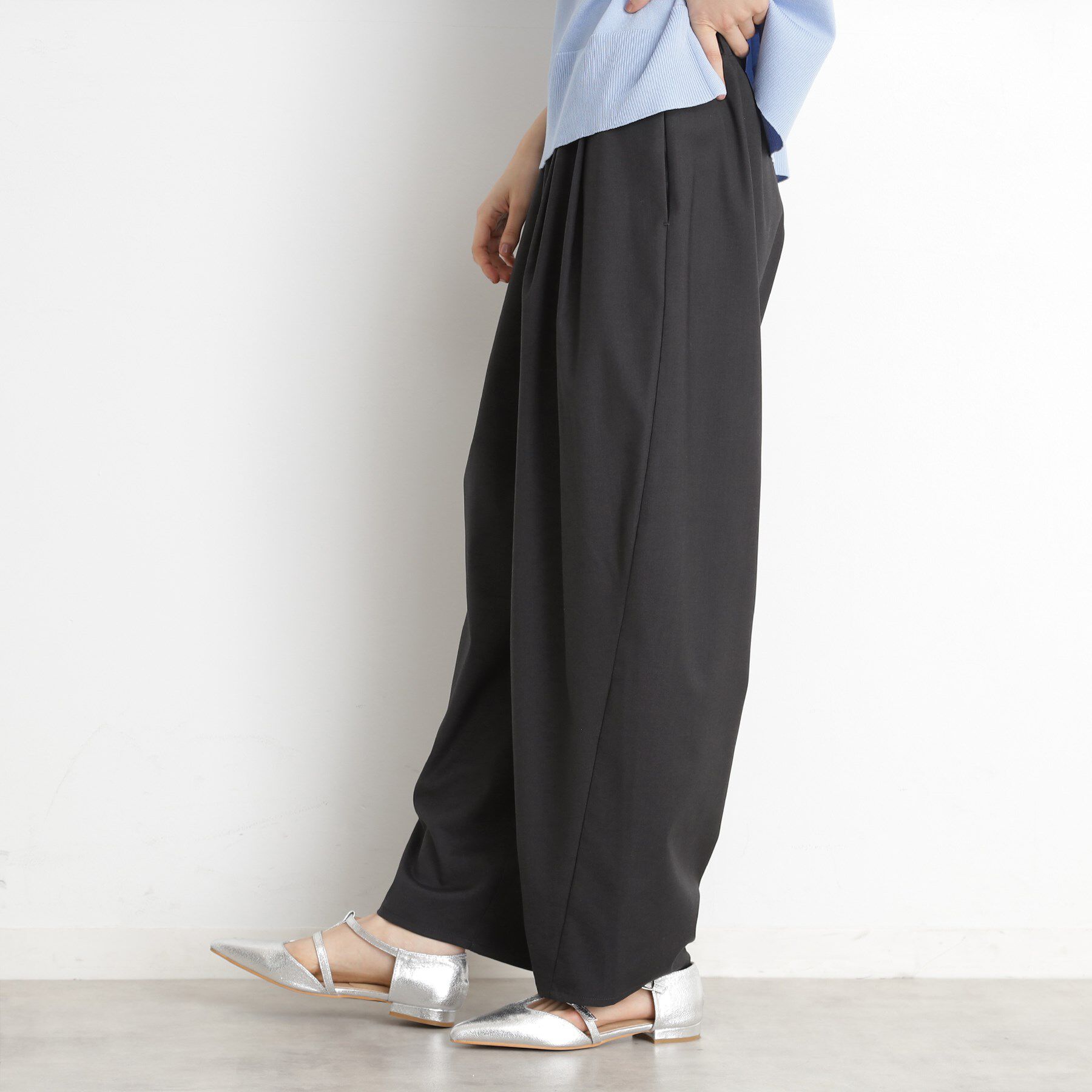 THE SHOP TK「バレルパンツ【洗える】」|その他|