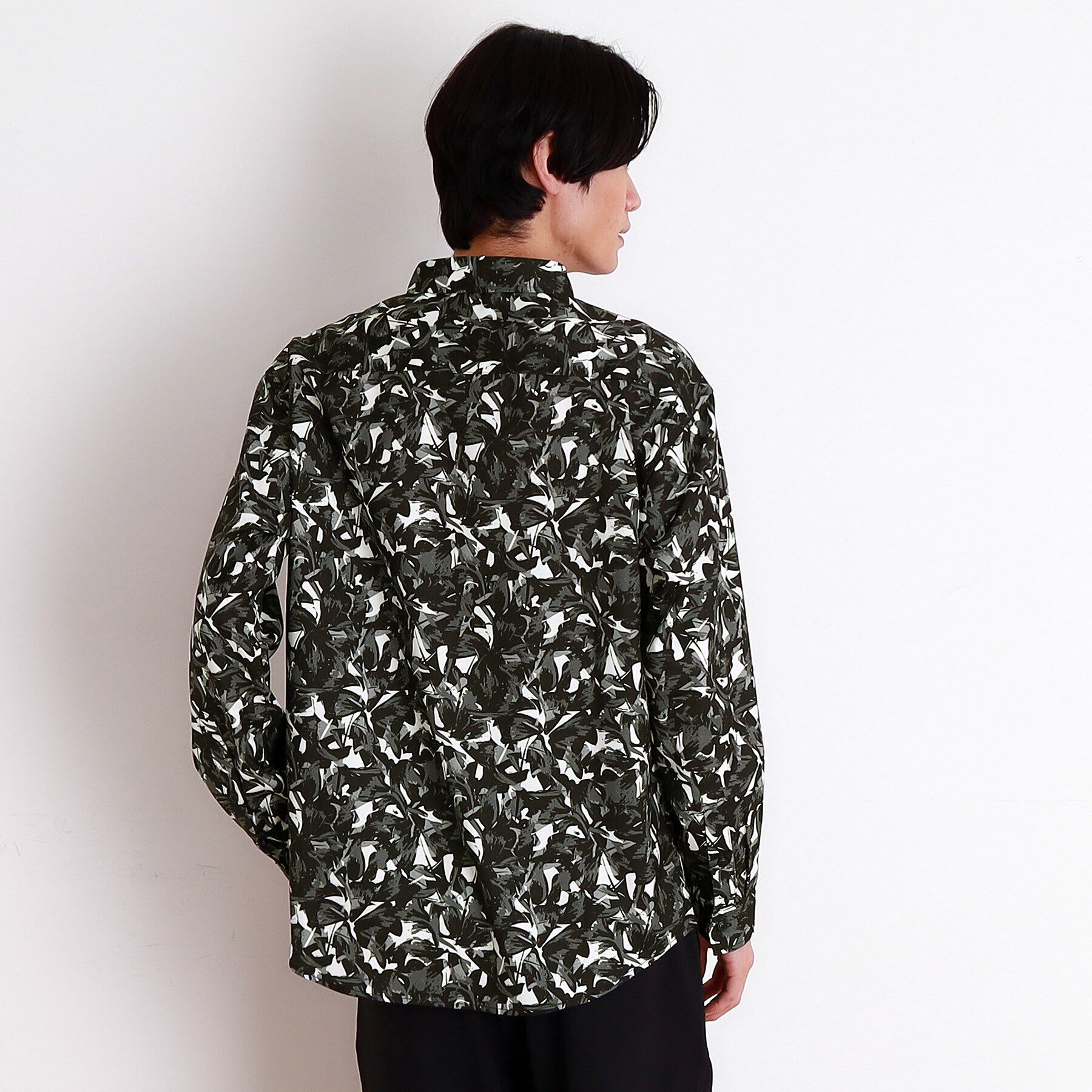 THE SHOP TK「ドライポリ長袖プリントシャツ」|シャツ・ブラウス|