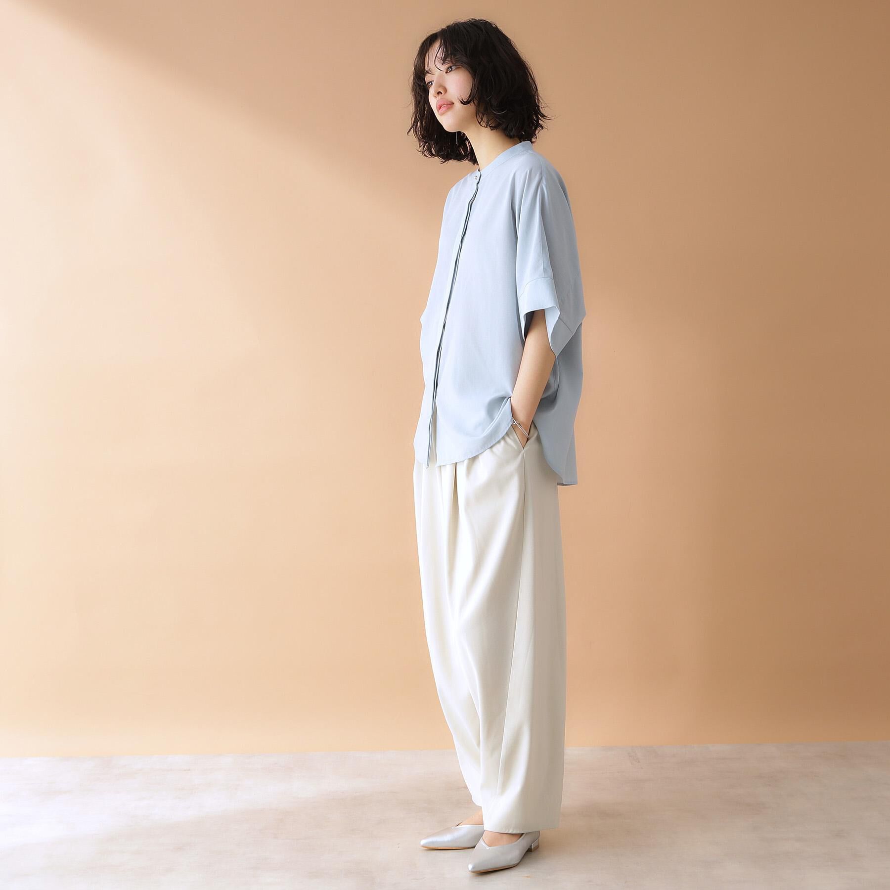 THE SHOP TK「ドルマンブラウス【7色展開/洗濯機OK/体型カバー】」|シャツ・ブラウス|