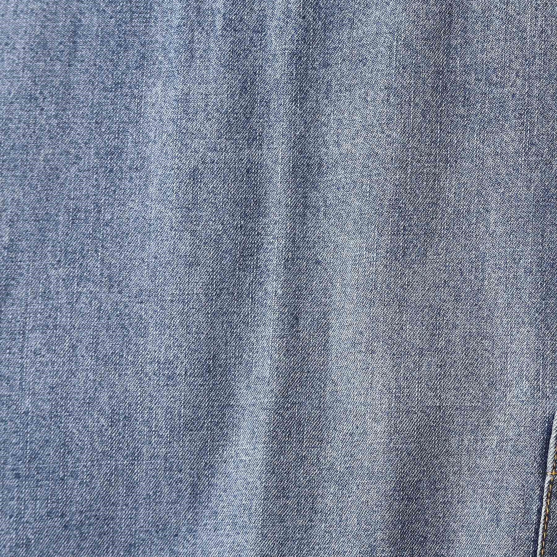 THE SHOP TK「ライトデニム半袖Tシャツ【洗濯機OK】」|Tシャツ・カットソー|