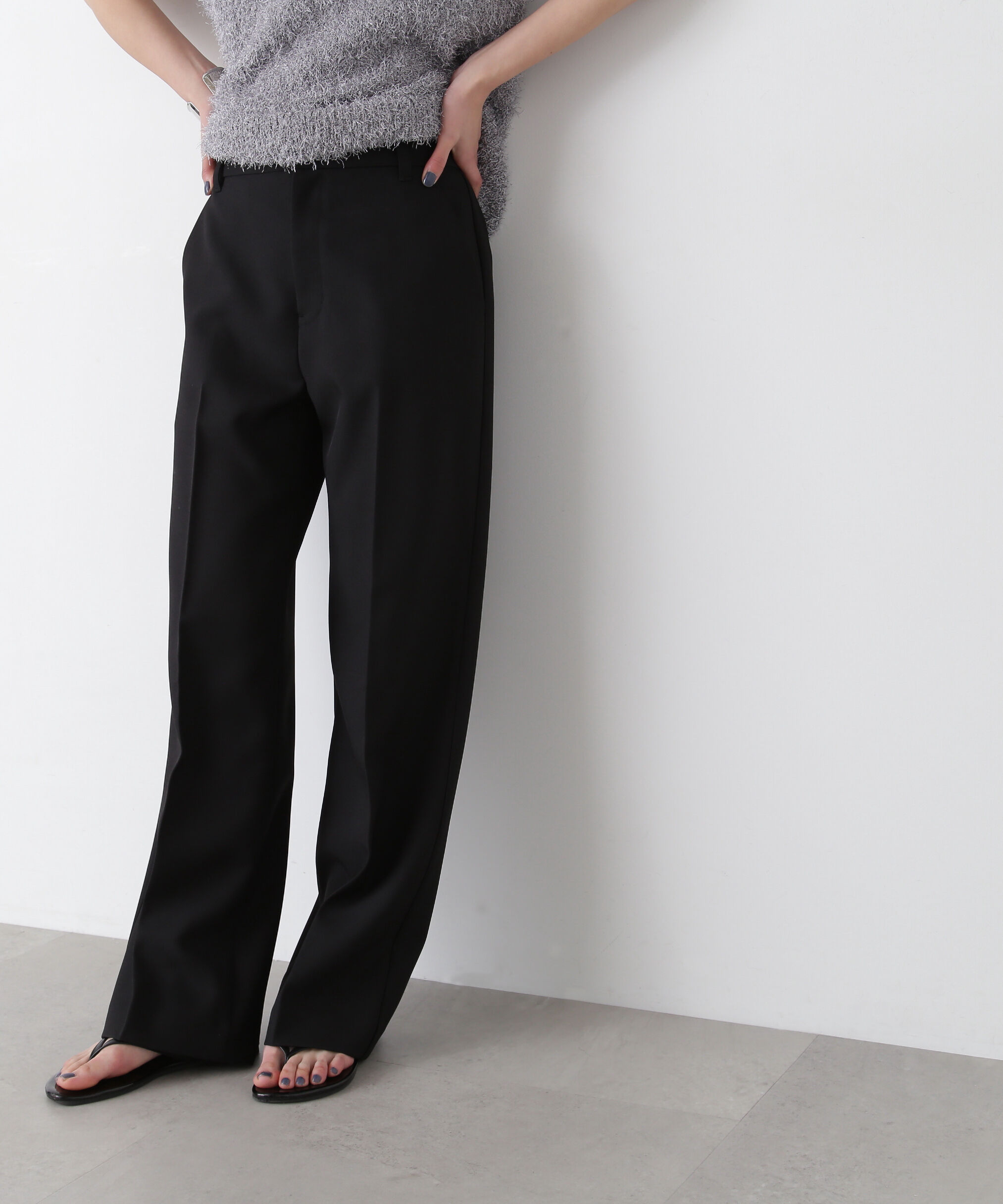  「センタープレスツイルトラウザー」|その他|