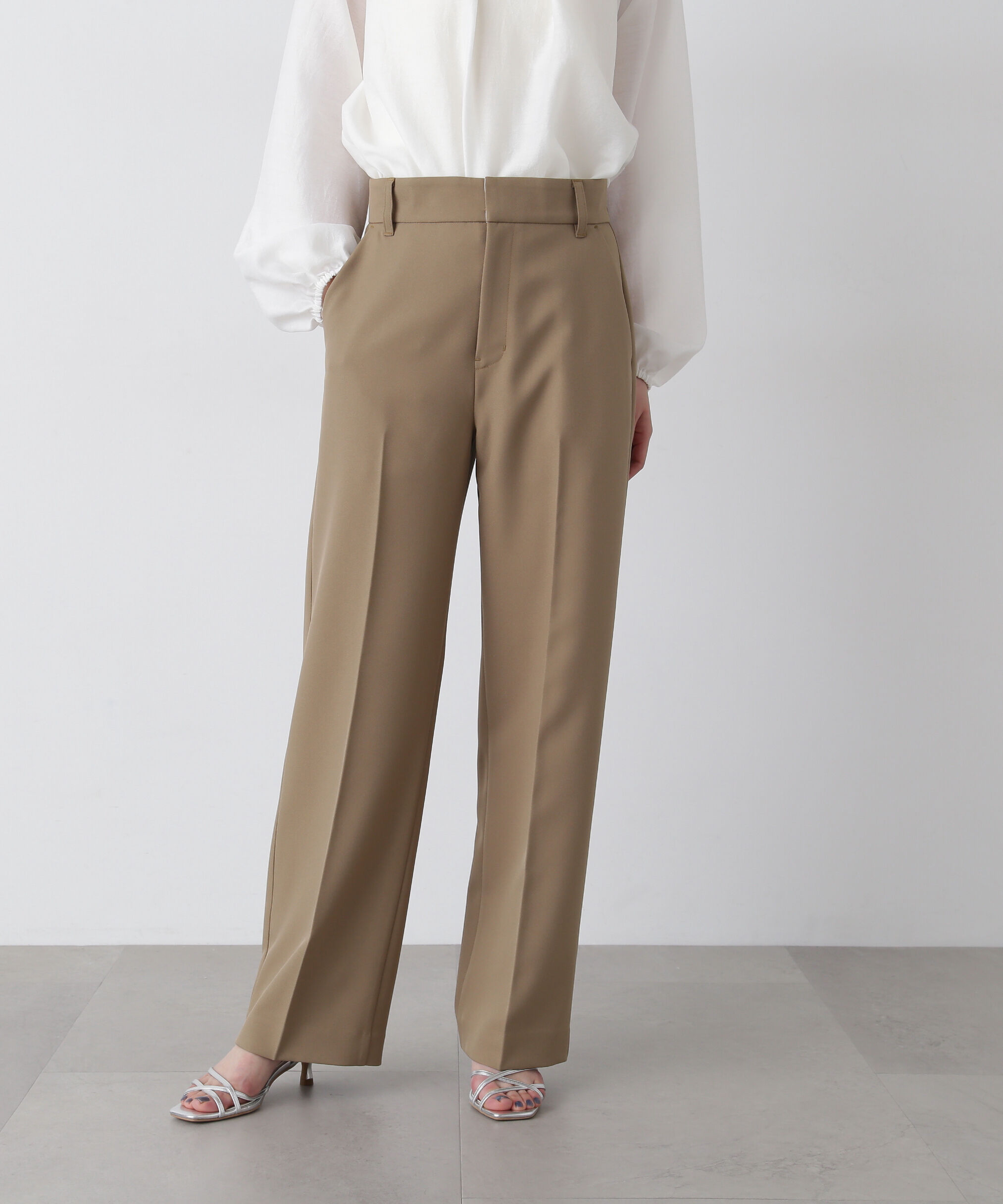  「センタープレスツイルトラウザー」|その他|