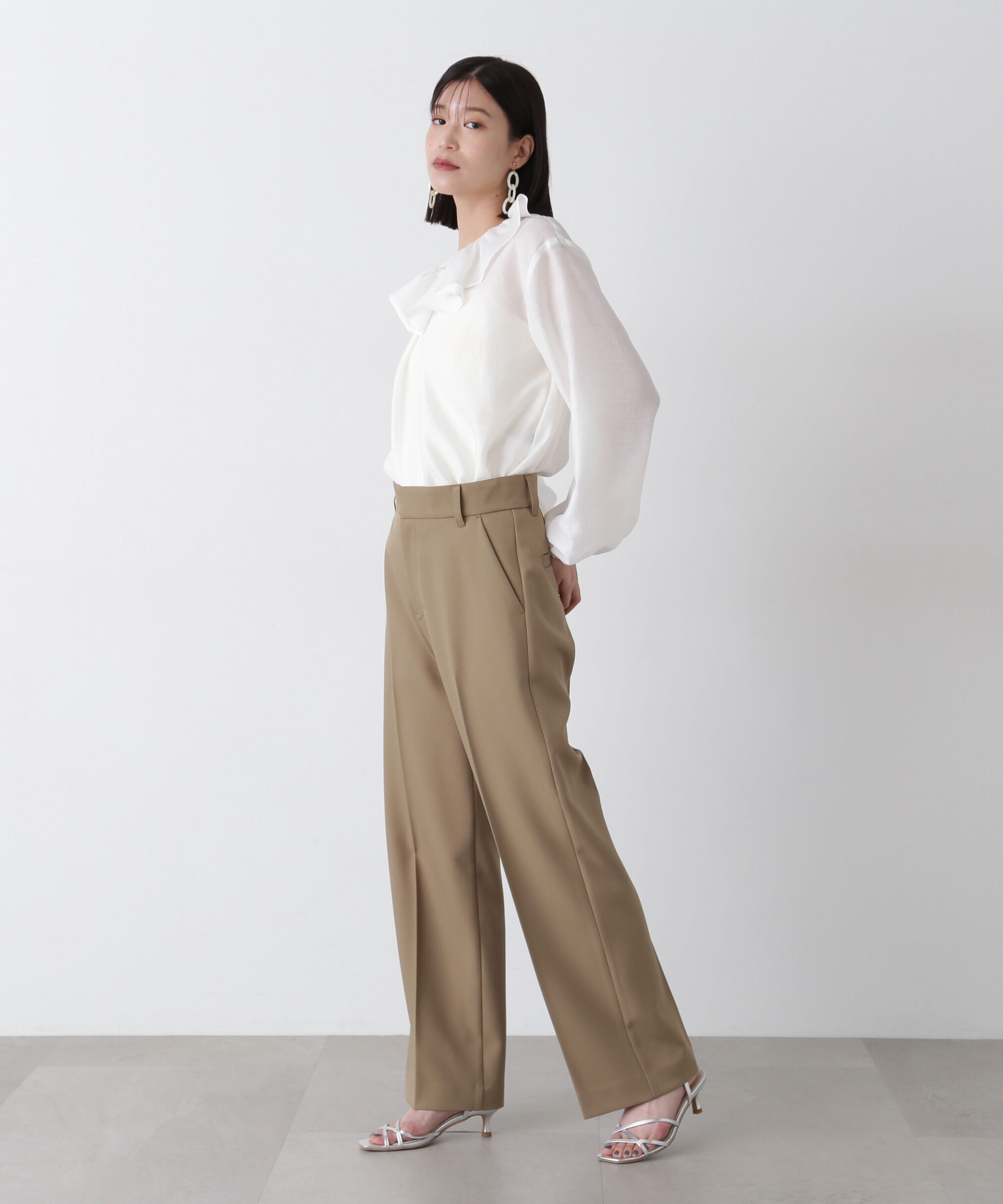  「センタープレスツイルトラウザー」|その他|