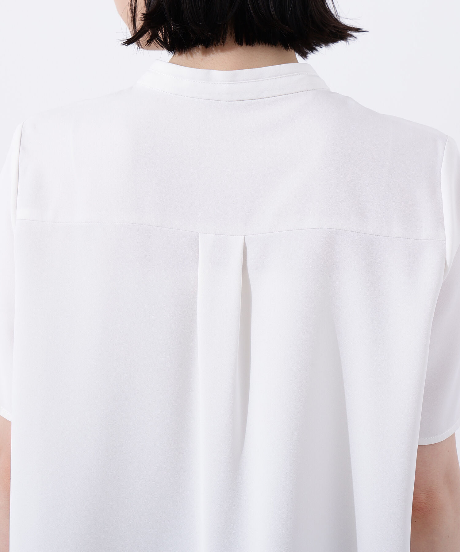  「ナローリボンタイブラウス」|シャツ・ブラウス|