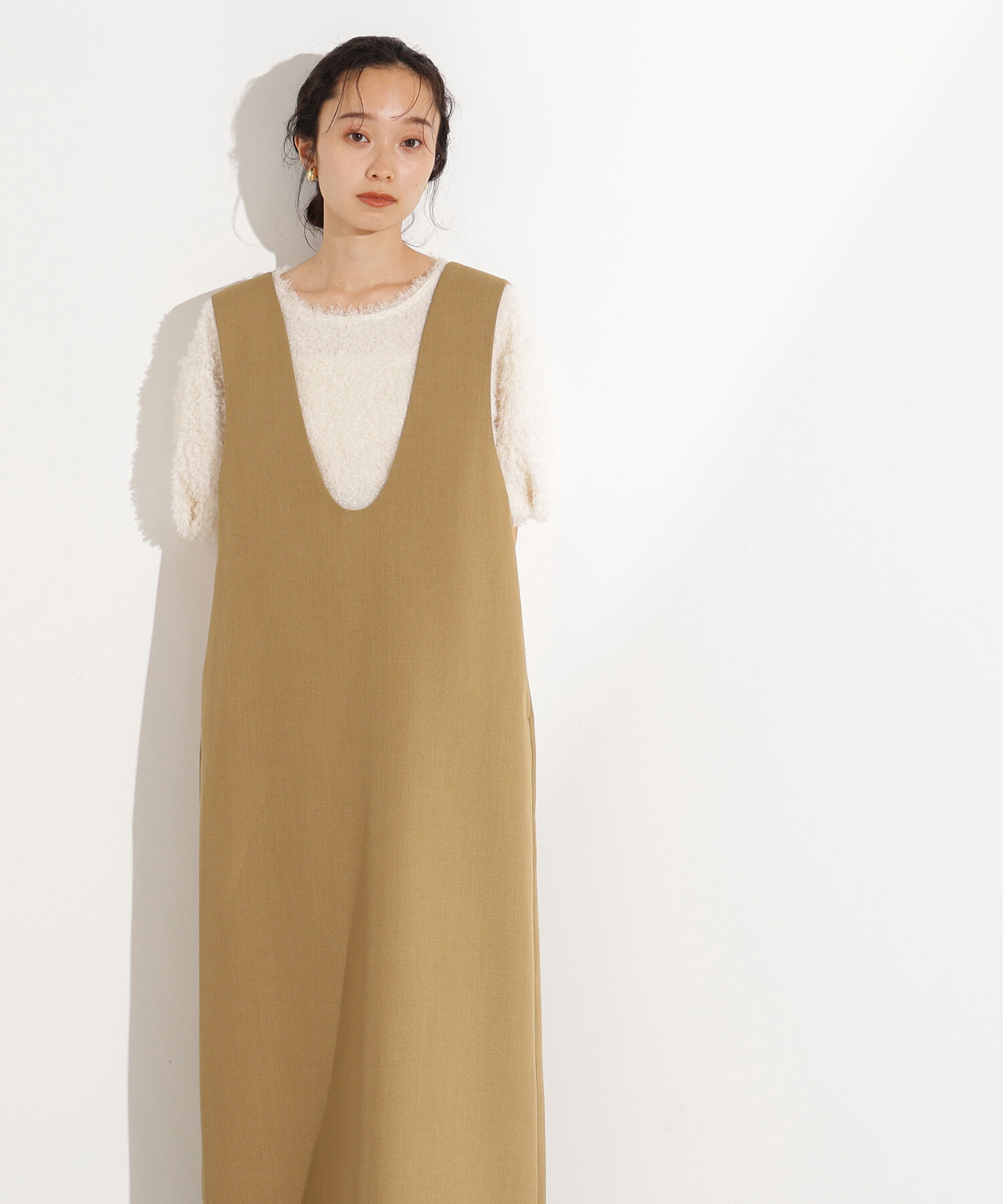  「Uネックナロージャンスカ」|ワンピース|