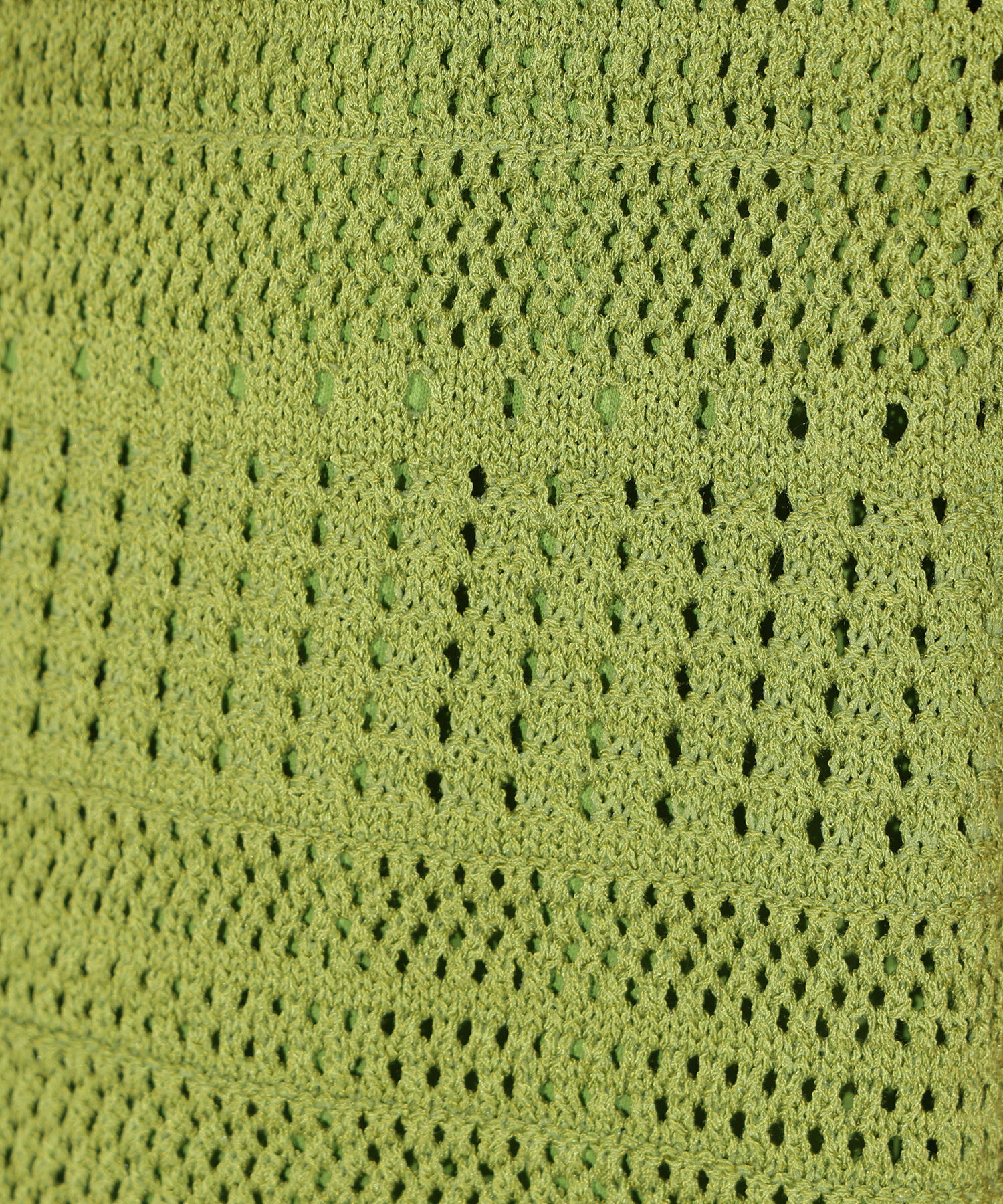  「透かし編みポロニットワンピース」|スカート|