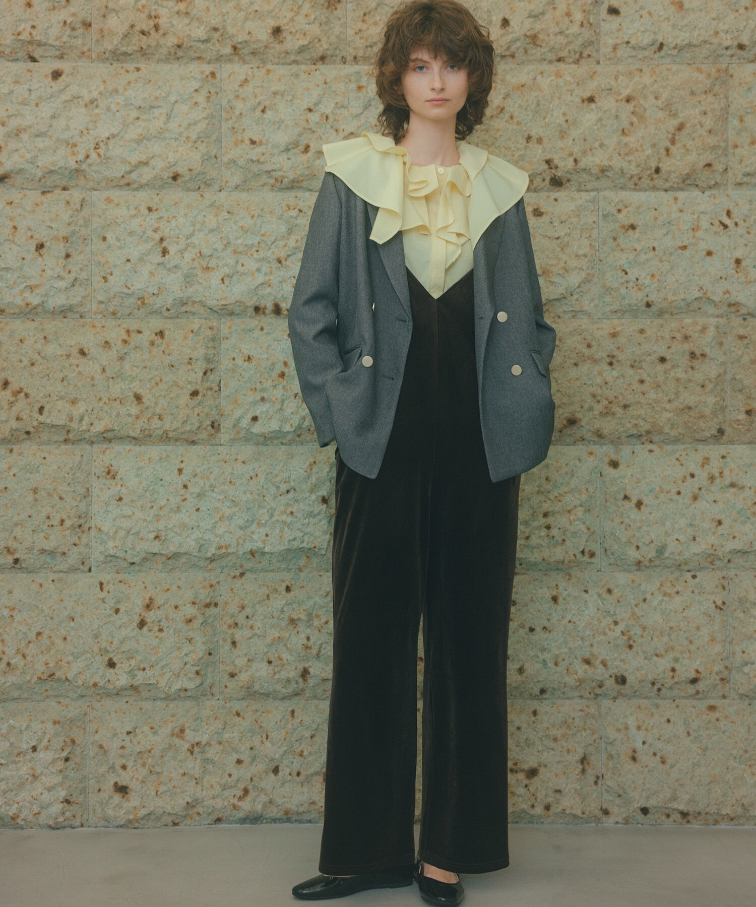  「ダブルブレストテーラードジャケット」|その他|