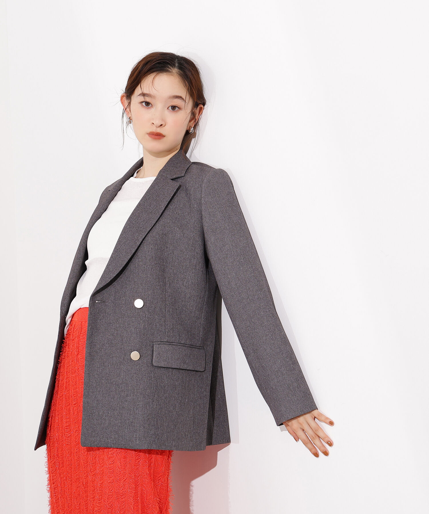  「ダブルブレストテーラードジャケット」|その他|