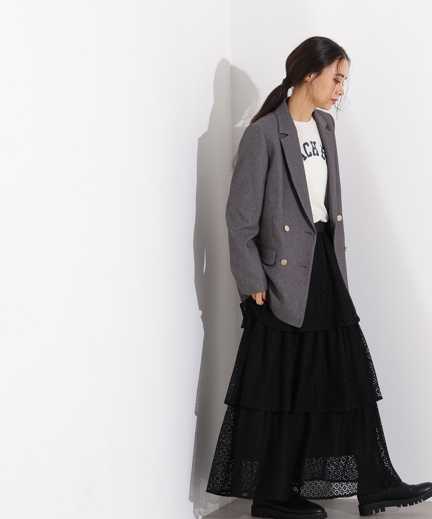  「ダブルブレストテーラードジャケット」|その他|