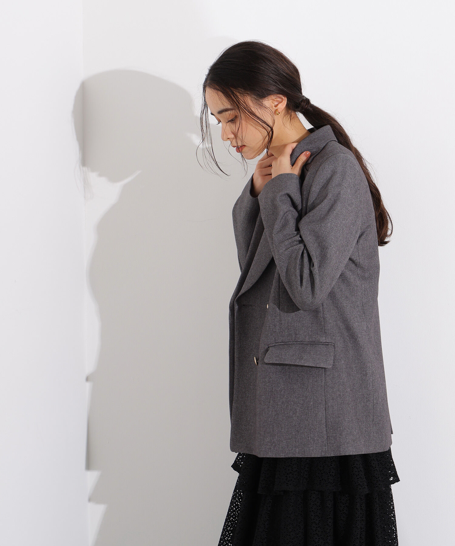  「ダブルブレストテーラードジャケット」|その他|