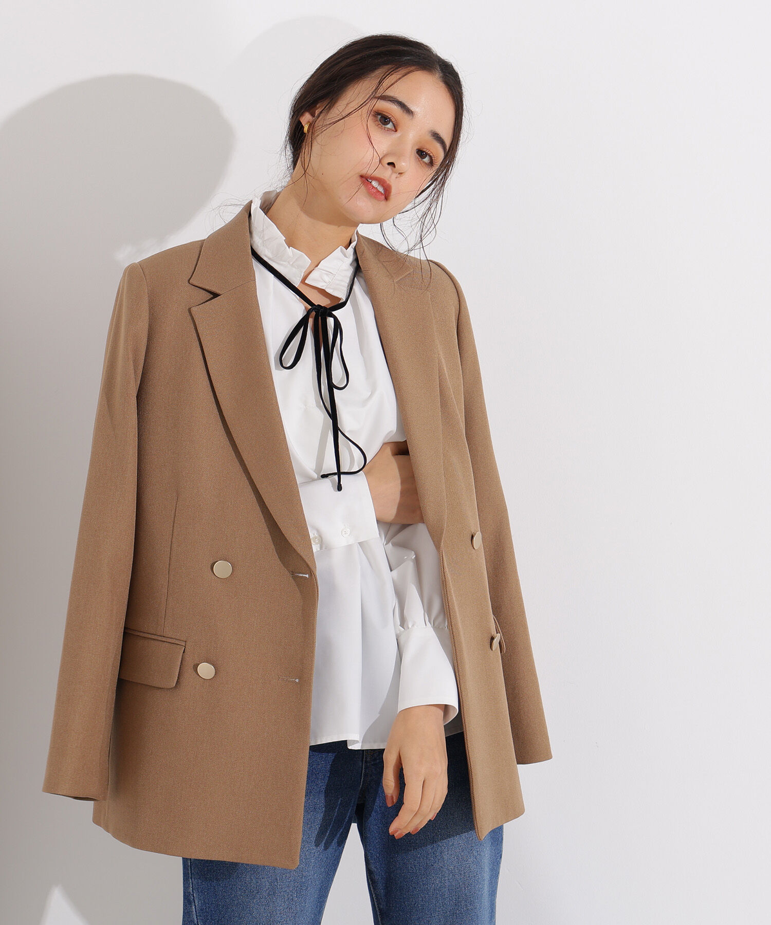  「ダブルブレストテーラードジャケット」|その他|