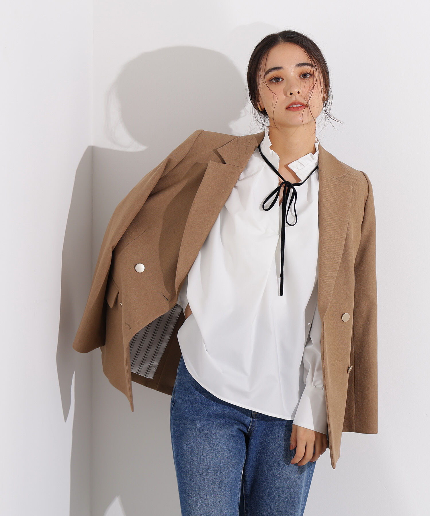  「ダブルブレストテーラードジャケット」|その他|