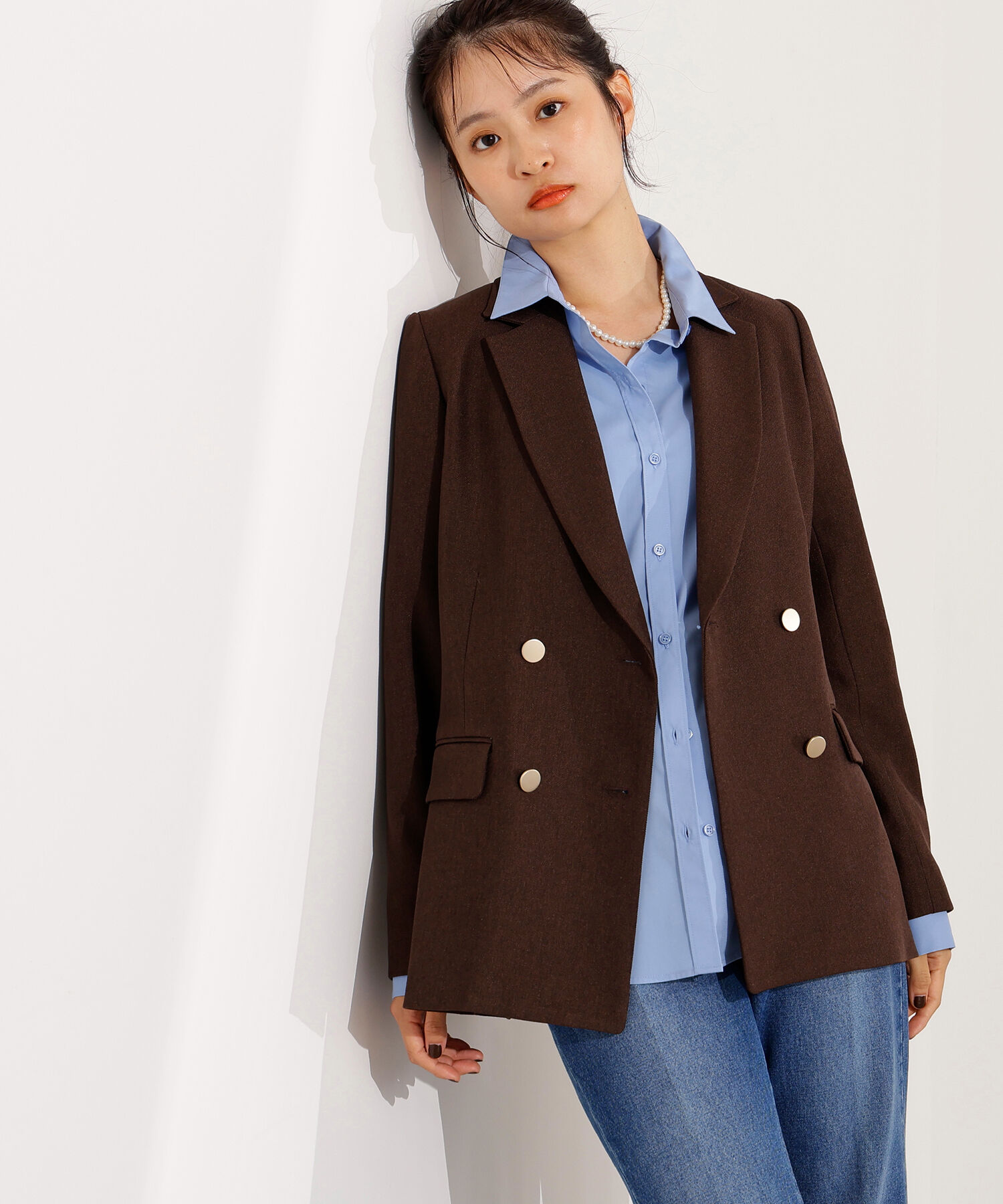  「ダブルブレストテーラードジャケット」|その他|