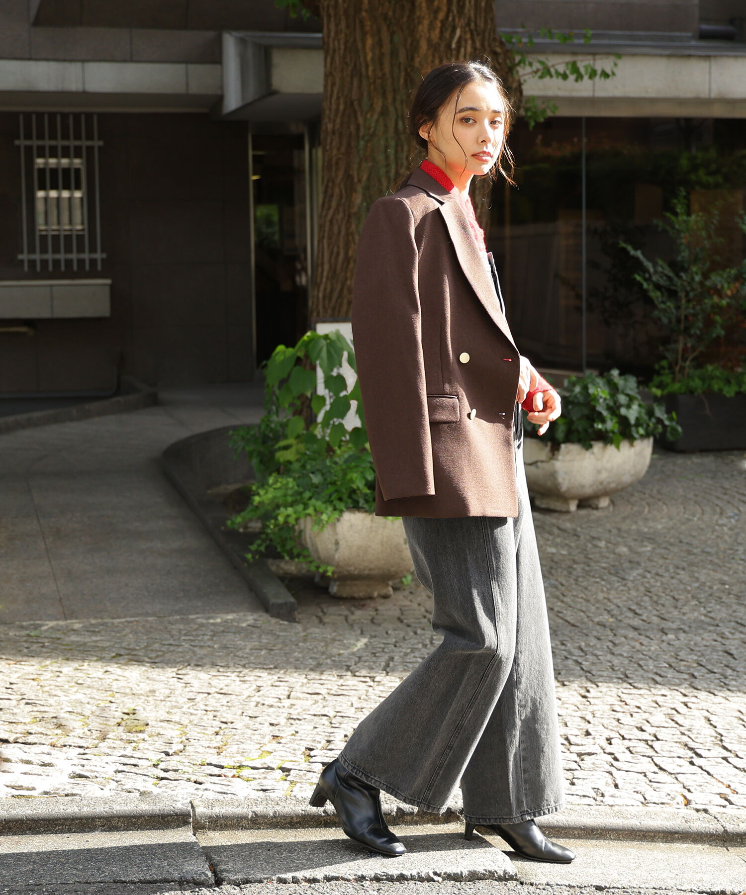  「ダブルブレストテーラードジャケット」|その他|