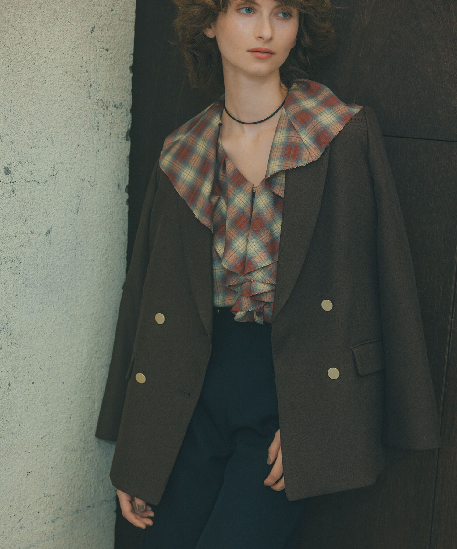  「ダブルブレストテーラードジャケット」|その他|