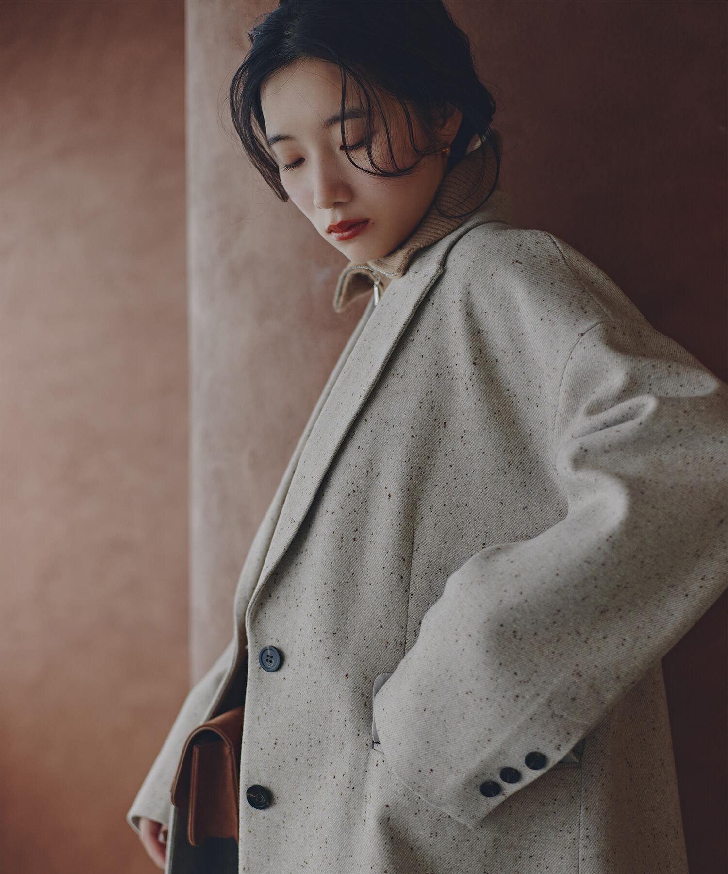  「オーバージャケットコート」|ブルゾン・スタジャン|